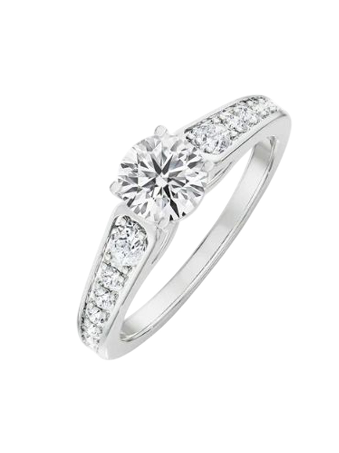 

Emori Harlow Pave Engagement Ring, White