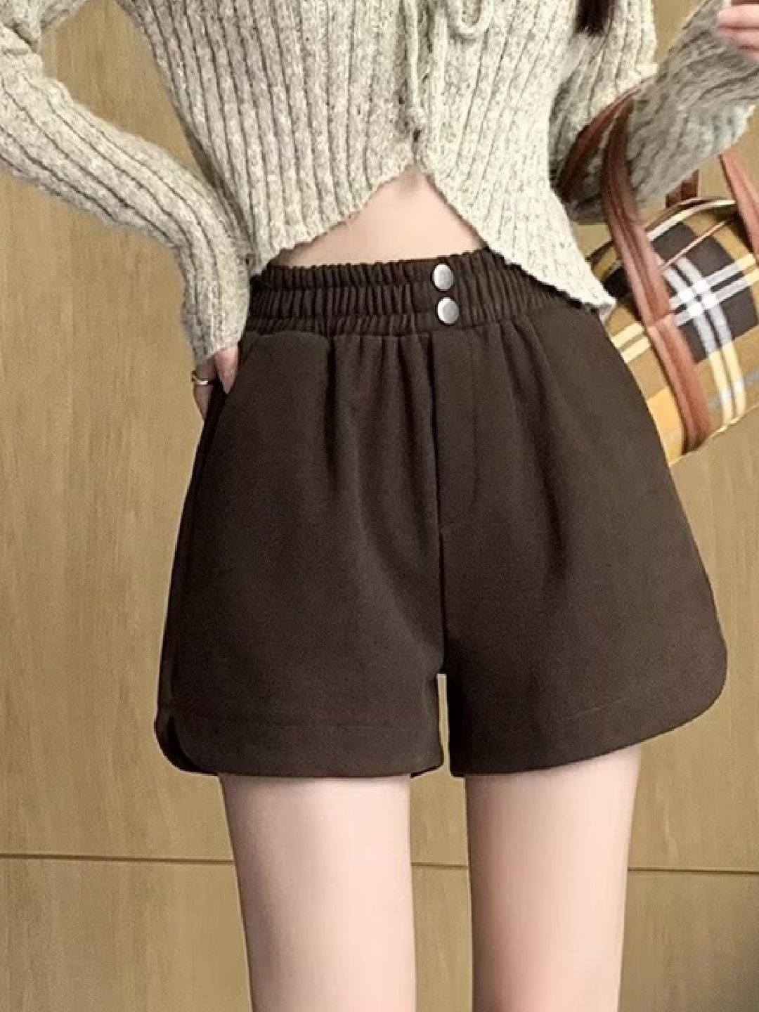

StyleCast Women Shorts, Brown