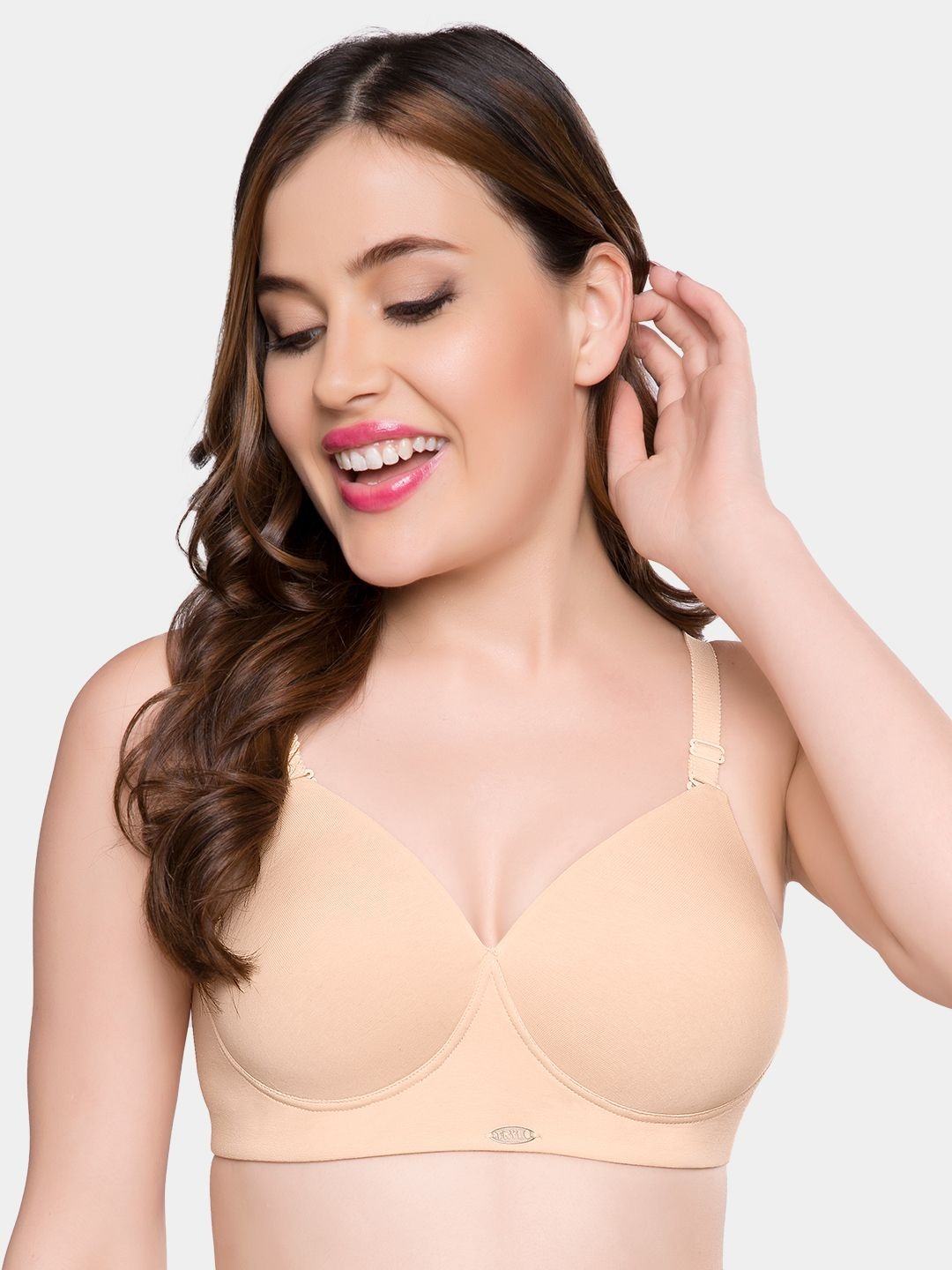 

Trylo Bra Full Coverage Lightly Padded, Beige
