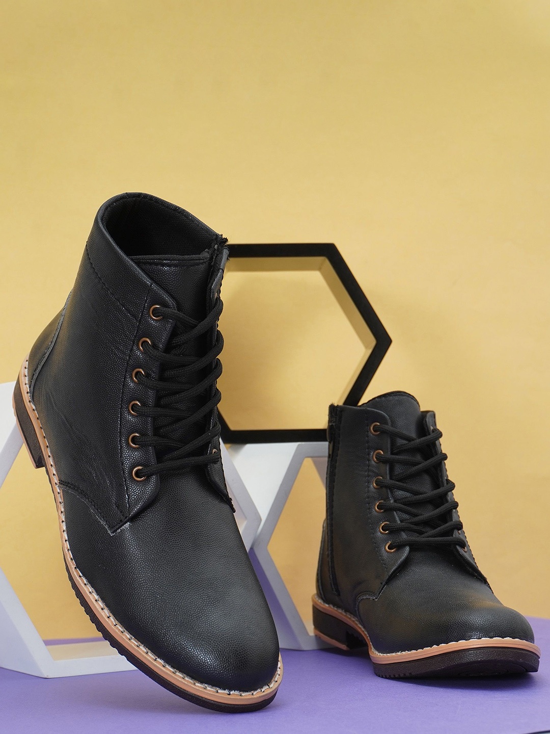 

Killer Men Round-Toe Regular Boots, Black