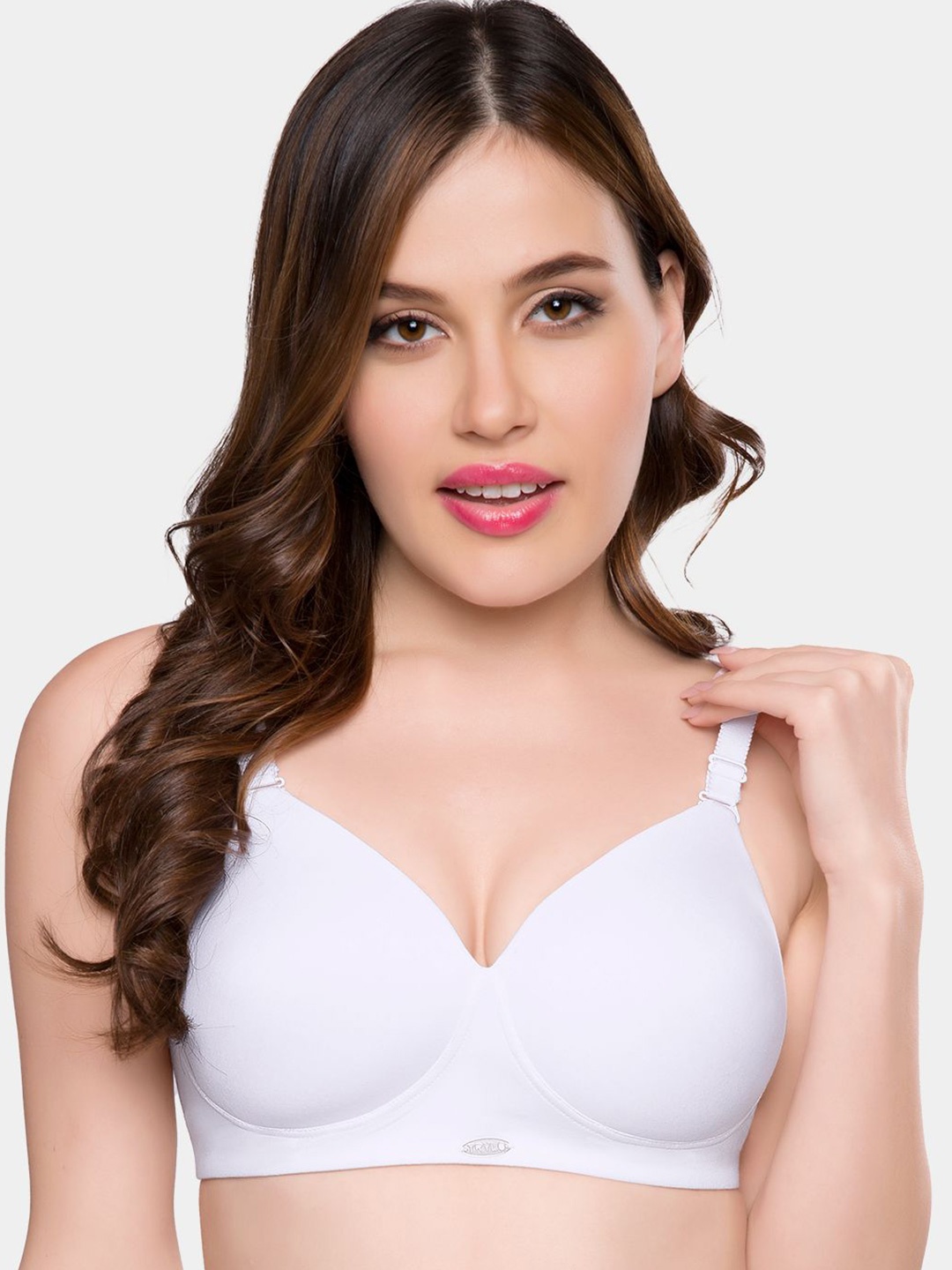 

Trylo Bra Full Coverage Lightly Padded, White