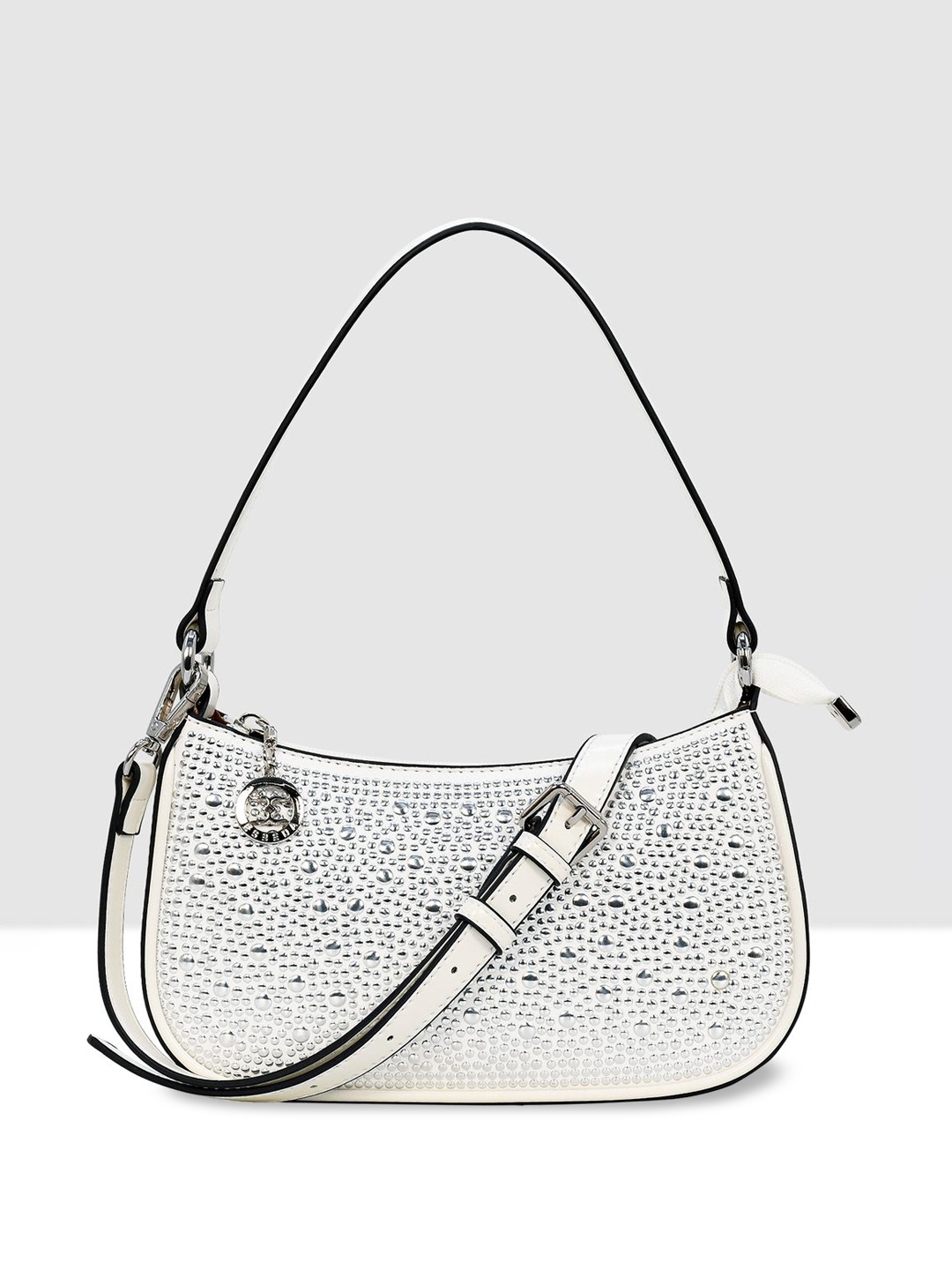 

ESBEDA PU Swagger Sling Bag, White