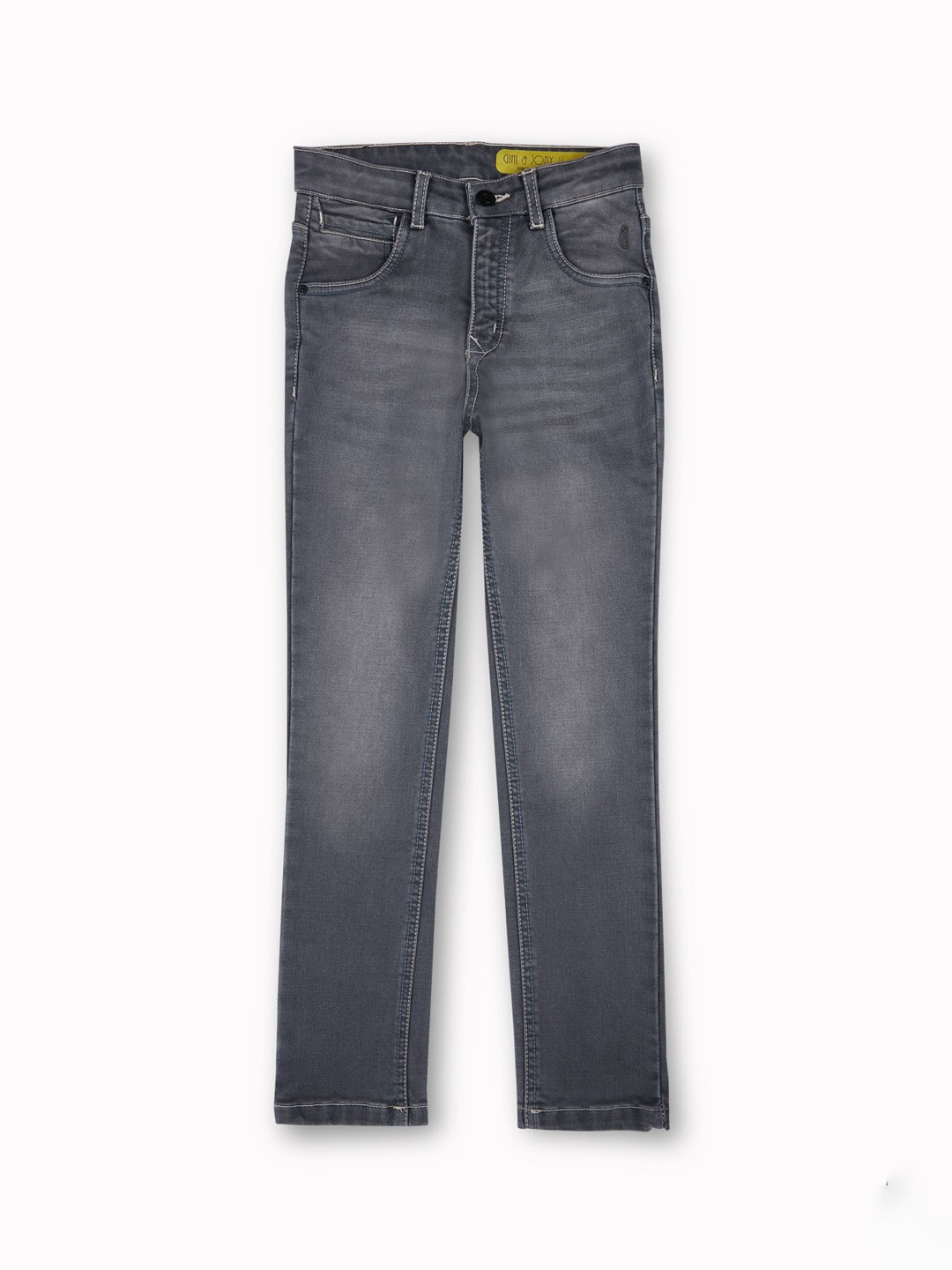 

Gini and Jony Boys Comfort Slim Fit Light Fade Jeans, Grey