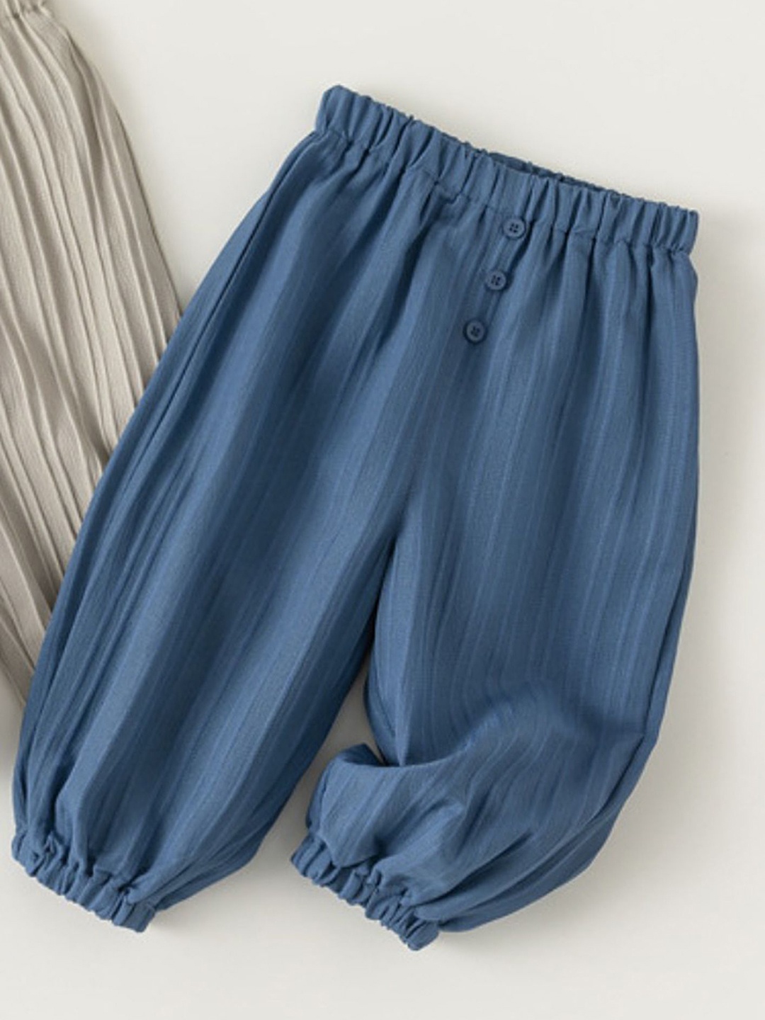 

LULU & SKY Boys High-Rise Joggers Trousers, Blue