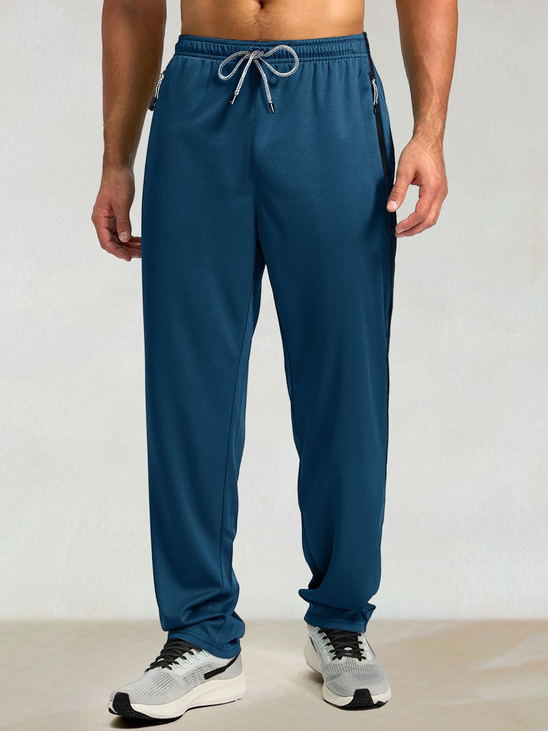 

Moda Rapido Men Mid Rise Track Pant, Blue