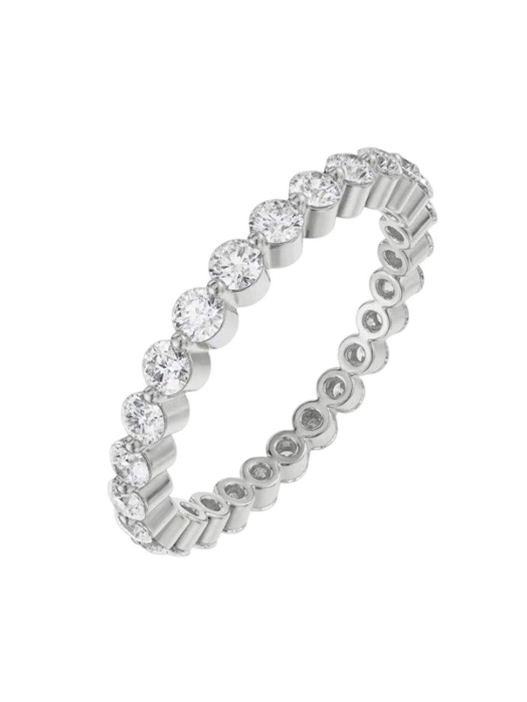 

Emori Eternity Stackable Diamond Band, White