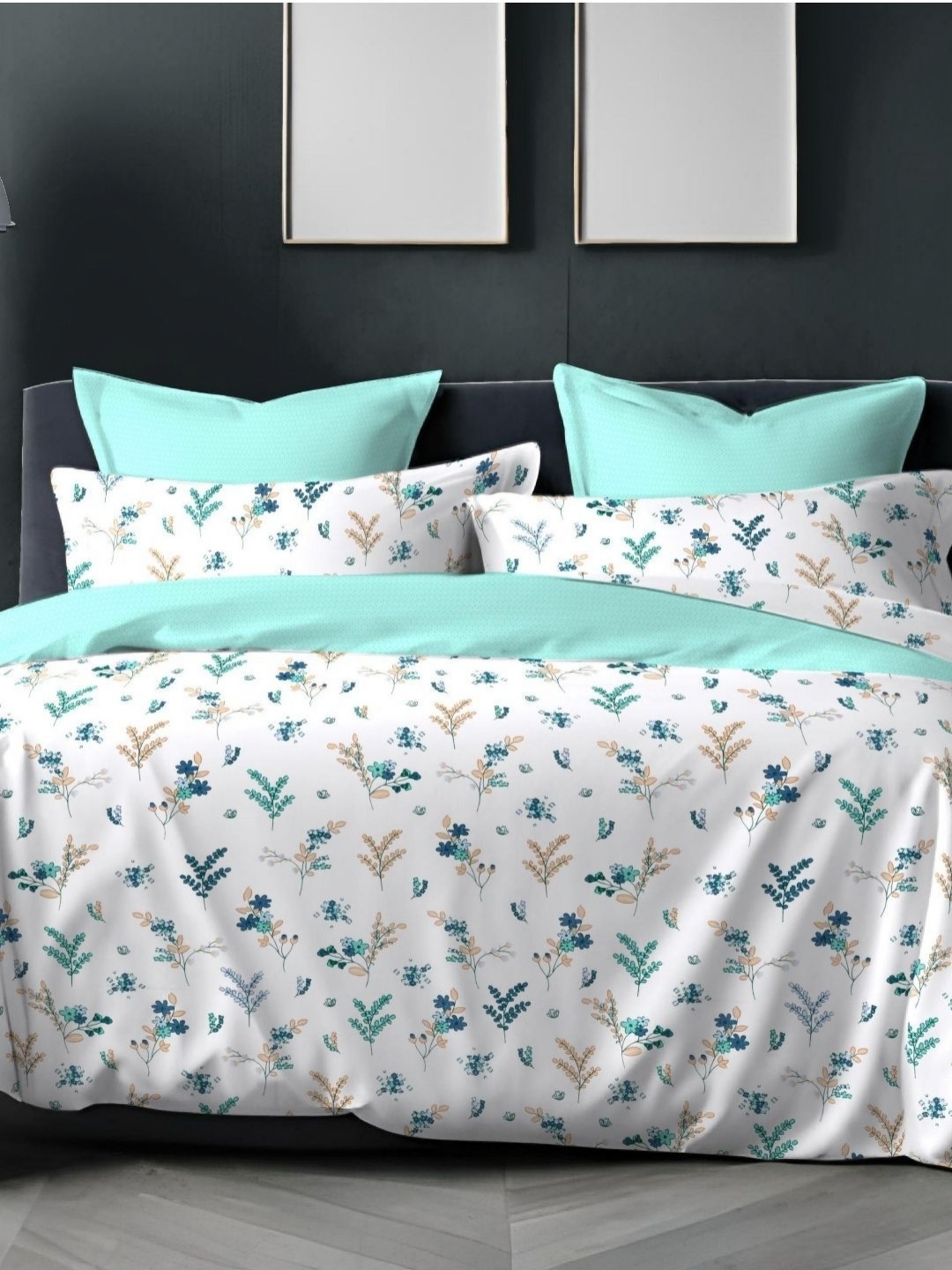 

Sleeping Owls- because your sleep matters Pure Cotton Queen Bedsheet Set 2.29 m x 2.54 m, White