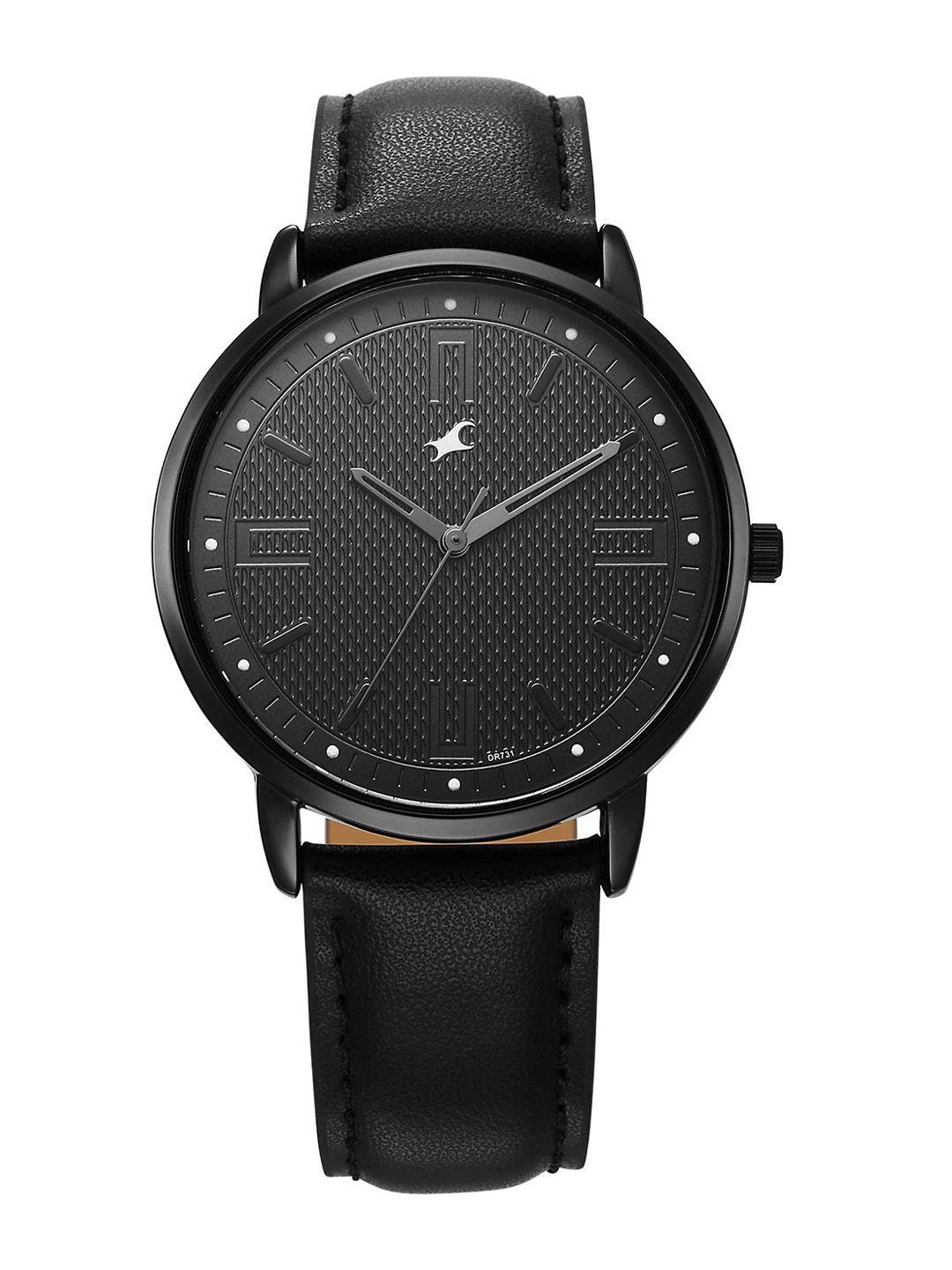 

Fastrack Men Dial & Leather Straps Analogue Watch 38159NL01, Black