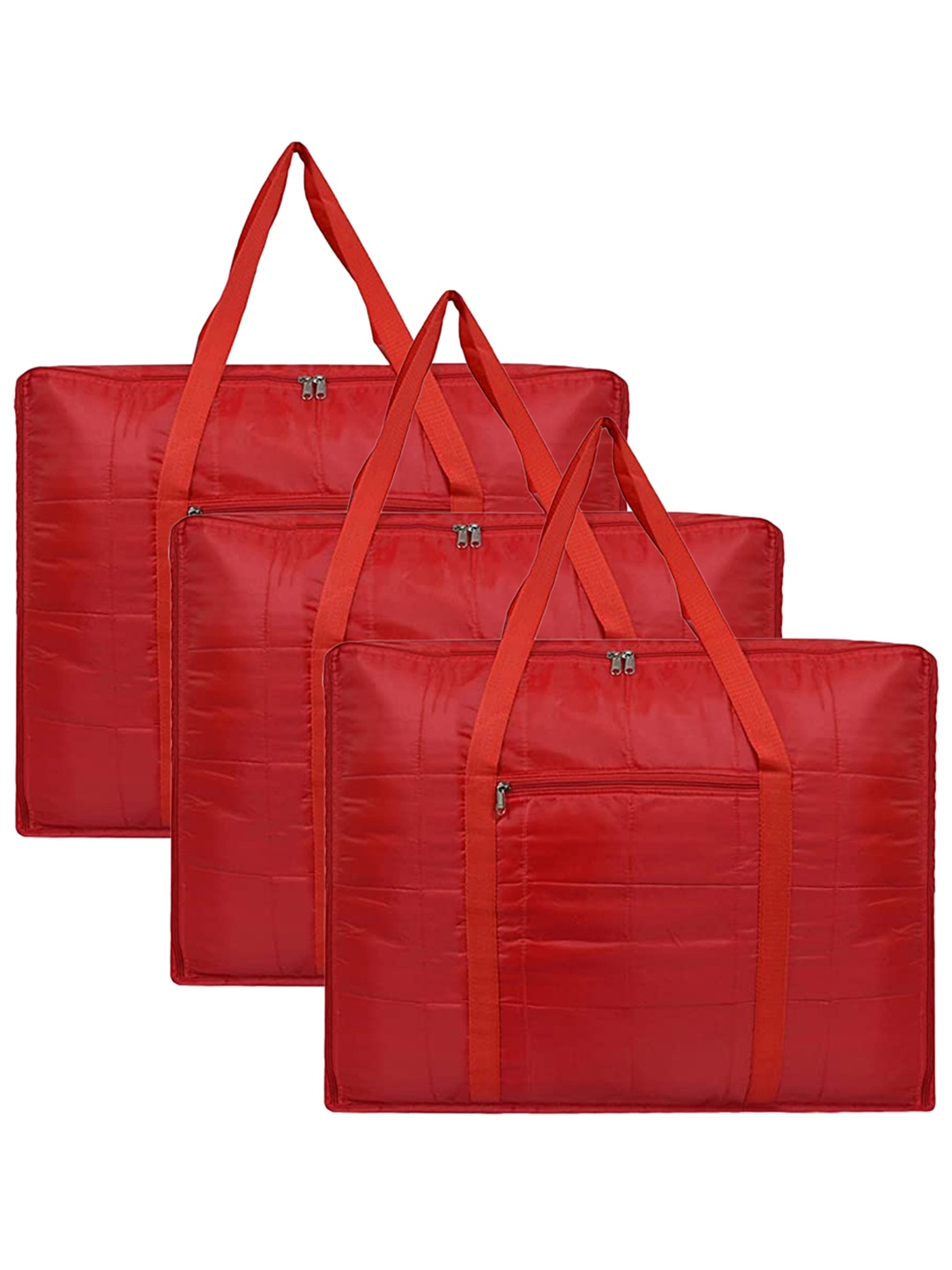 

ANKIT INTERNATIONAL Red Set of 3 Regular Multi-Utility Organisers