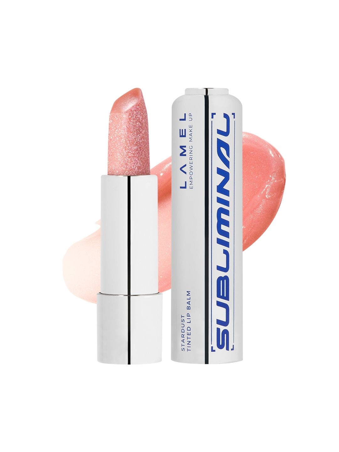 

LAMEL Subliminal Stardust Tinted Lip Balm- Matrix 01, Pink