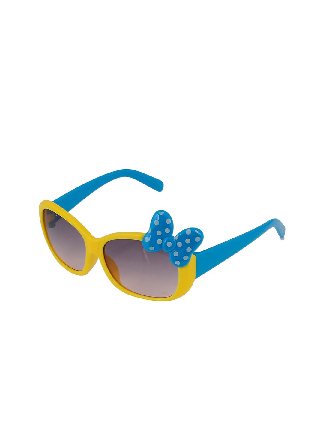 

SHOP FRENZY Unisex Kids Round Sunglasses with UV Protected Lens, Black