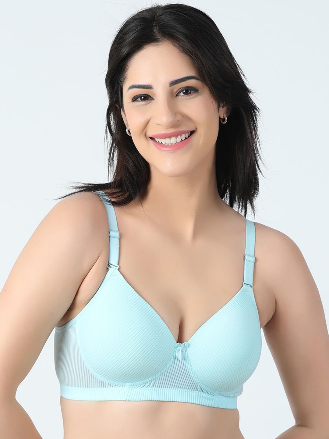 

don't Shy Bra Full Coverage Lightly Padded, Turquoise blue