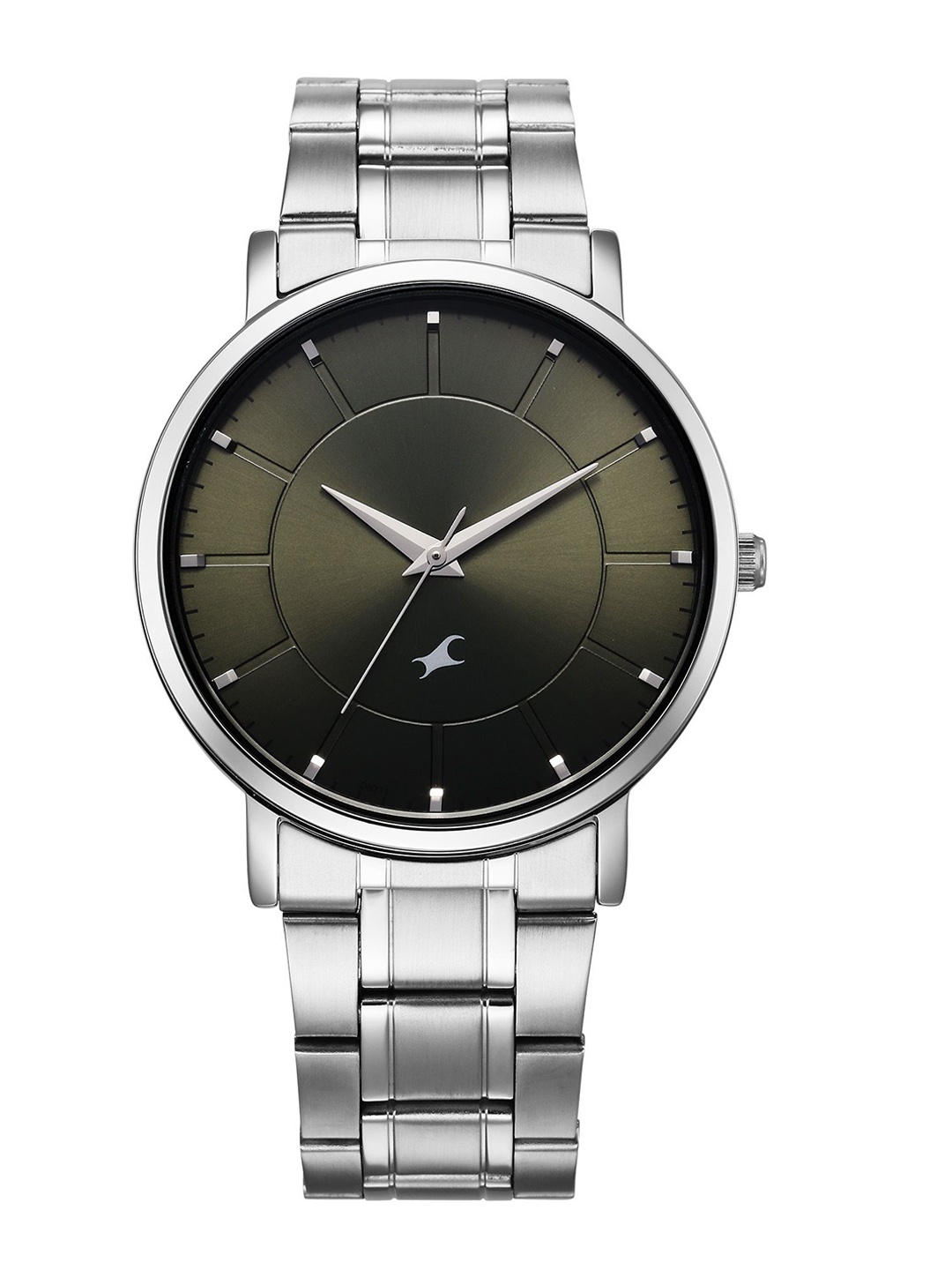

Fastrack Men Stunners X Special Edition Bracelet Style Straps Analogue Watch 38163SM02, Steel