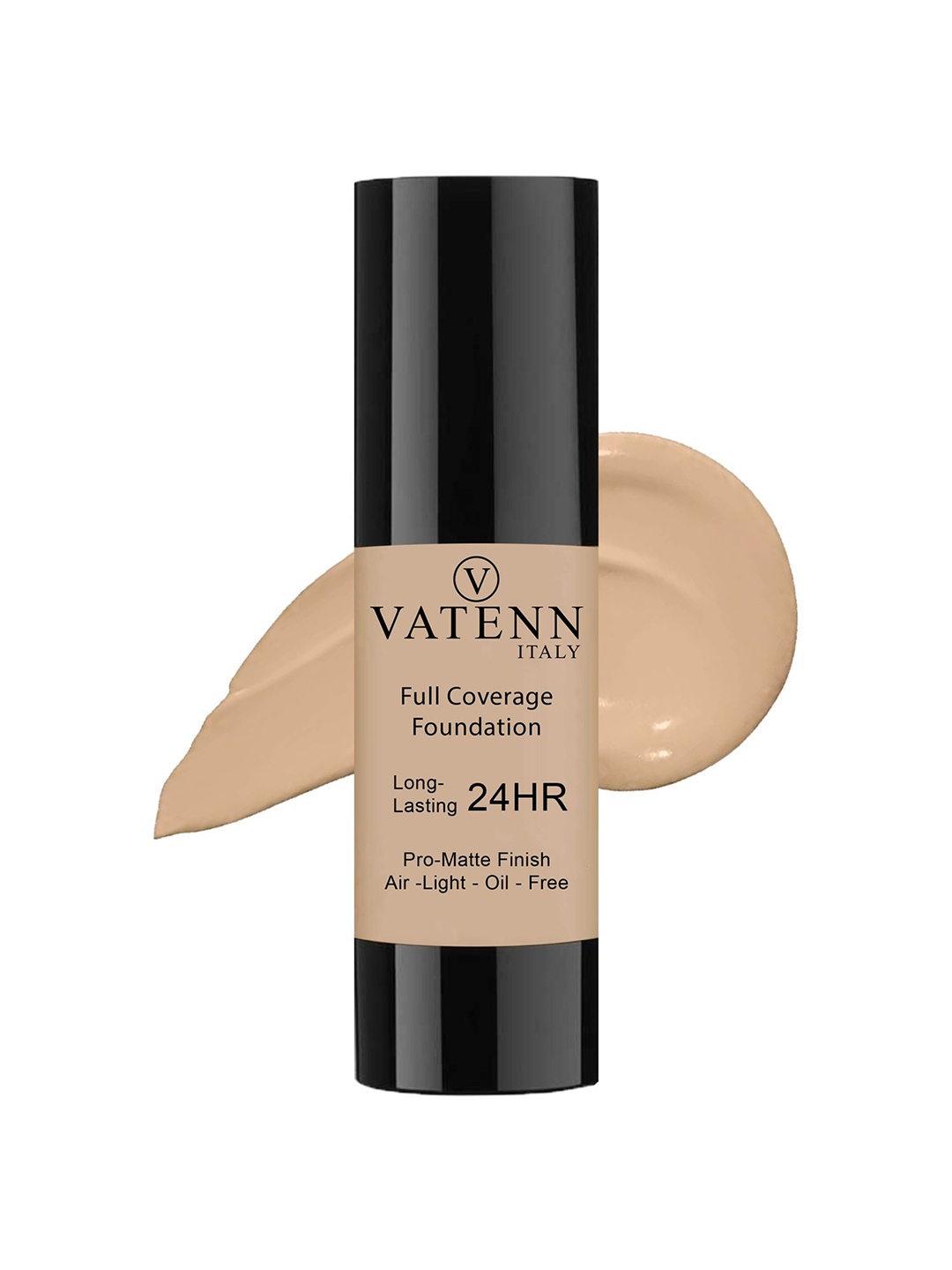 

VATENN ITALY Long Lasting Full Coverage Foundation- 30 ml- Vanilla 152, Cream