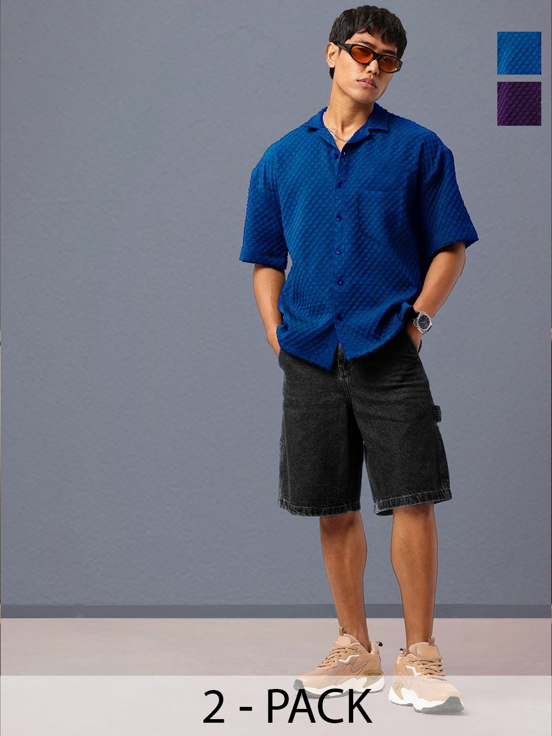 

Moda Rapido Men Standard Opaque Casual Shirt, Multi