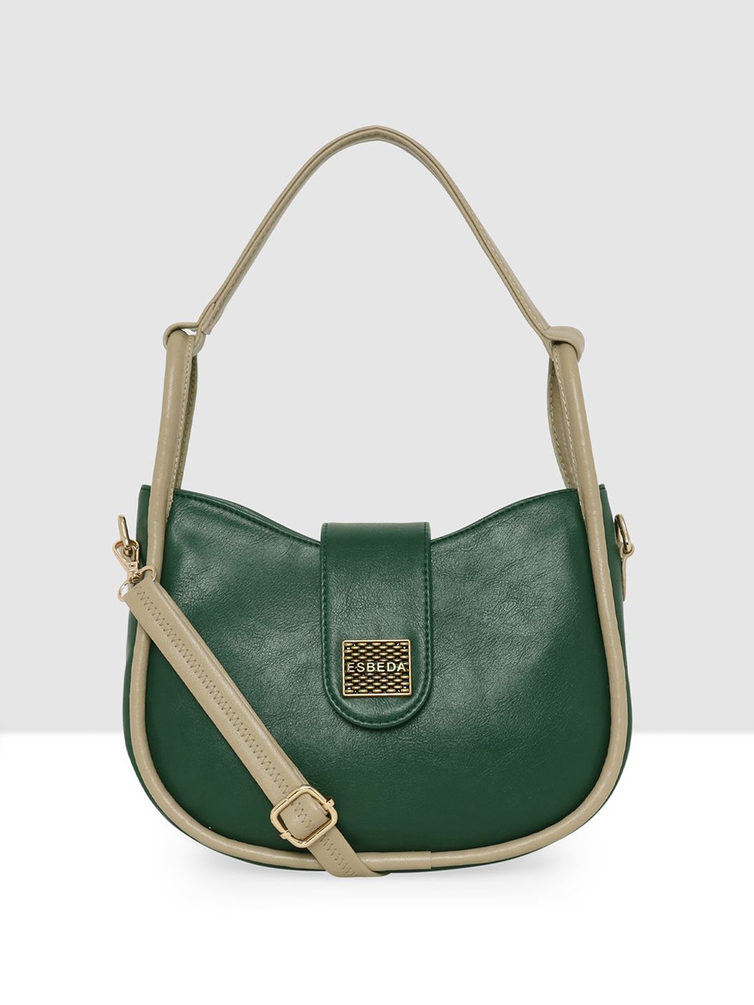 

ESBEDA PU Swagger Sling Bag, Green