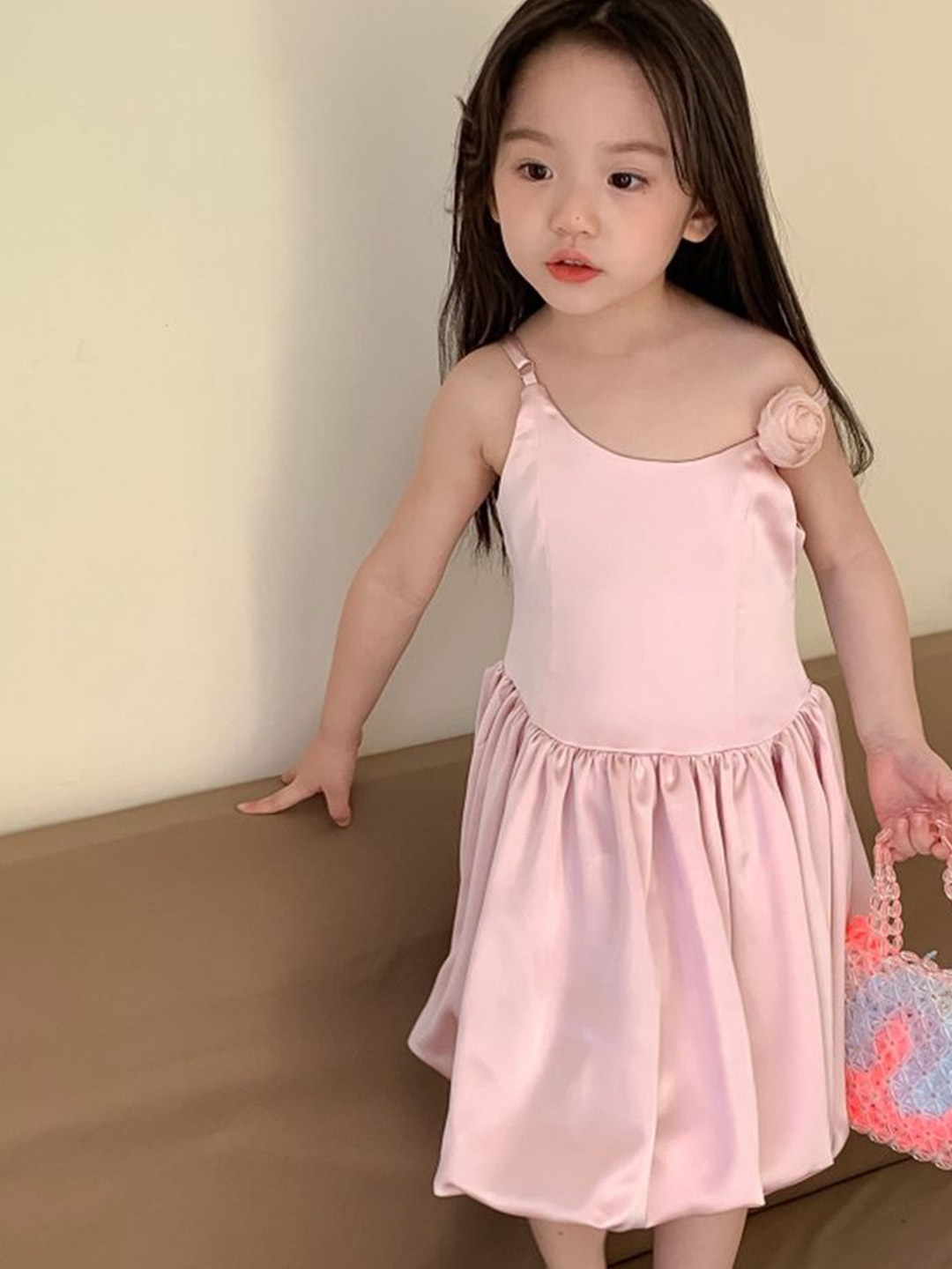 

LULU & SKY Fit & Flare Dress, Pink