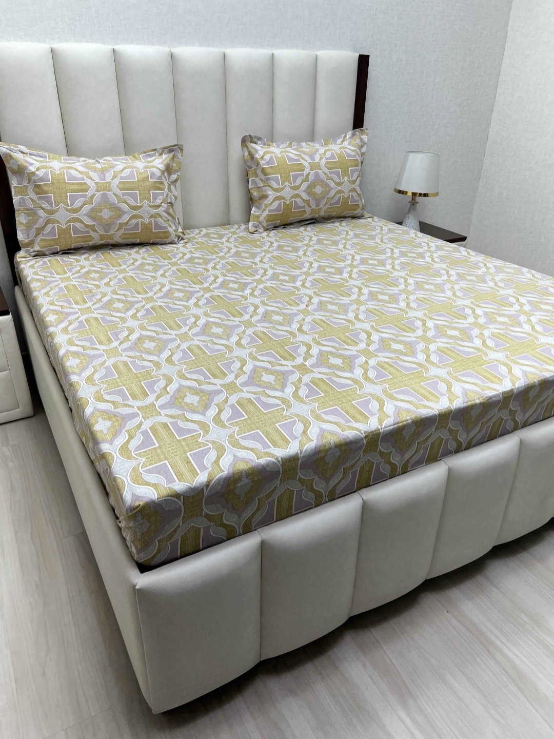 

Pure Decor Velar Brown Printed Pure Cotton 230TC King Bedsheet Sets 2.74 m x 3.04 m