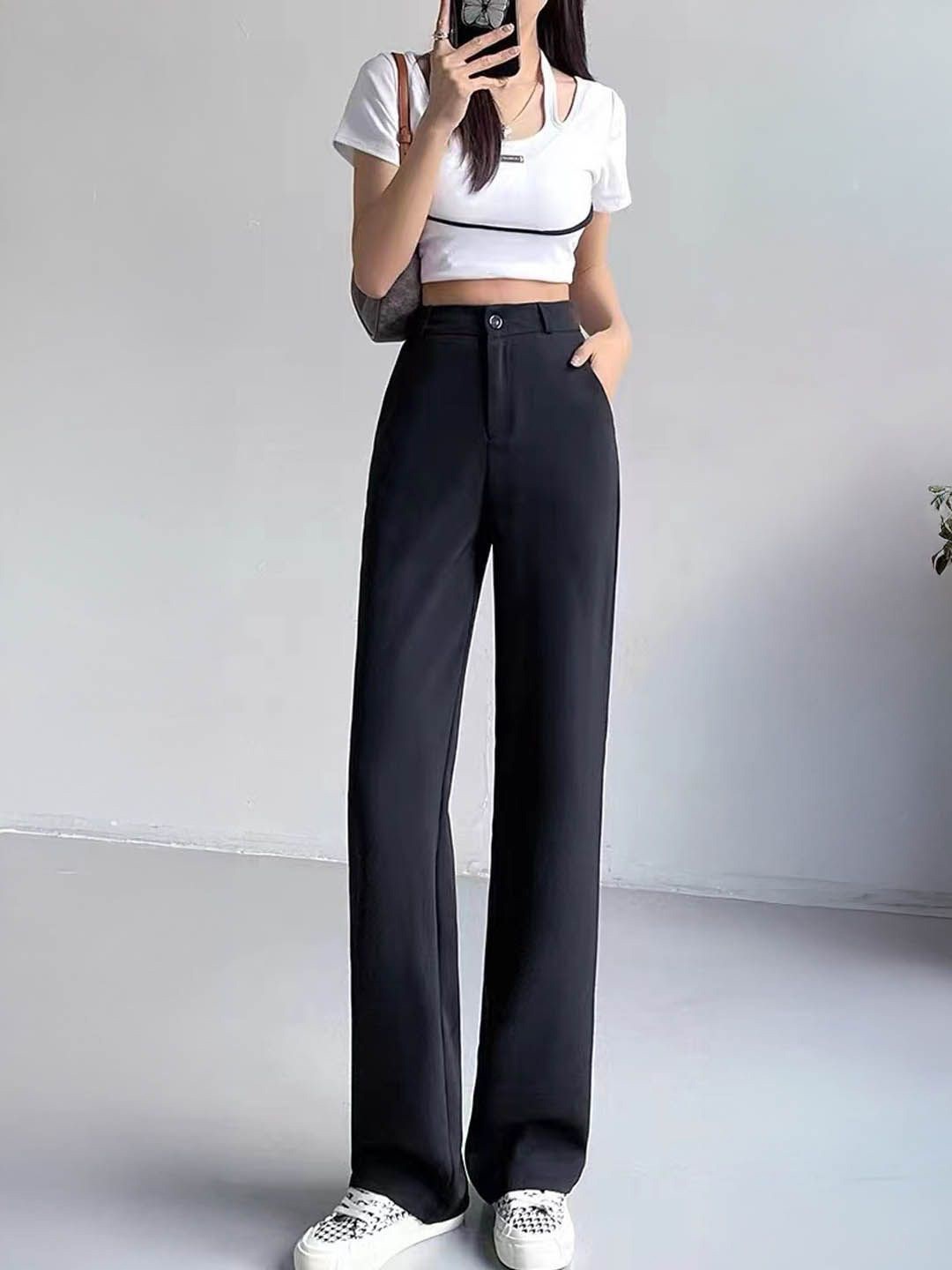 

StyleCast Women Trousers, Black