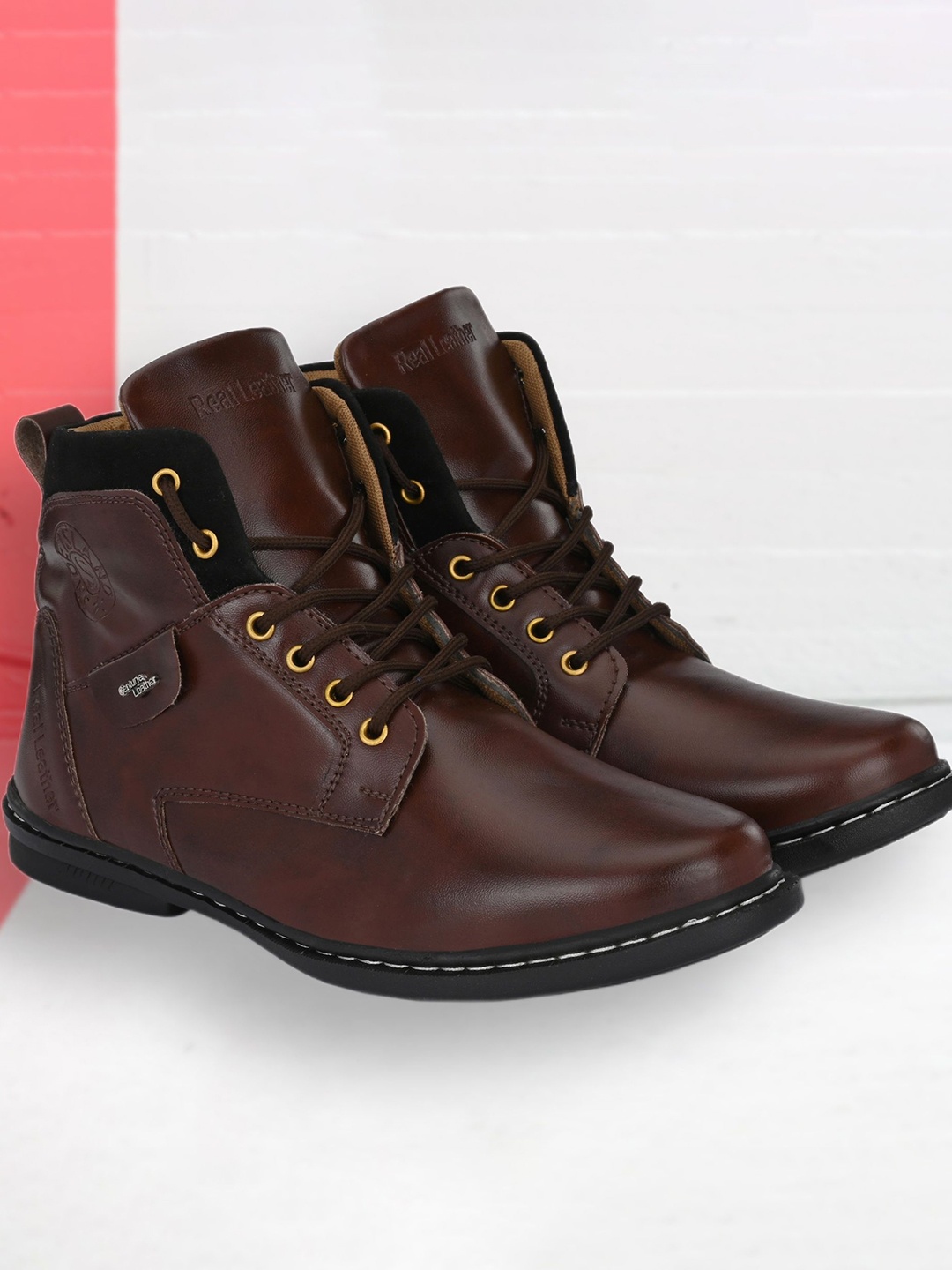 

Shoe Island Men Casual Long Boots, Brown