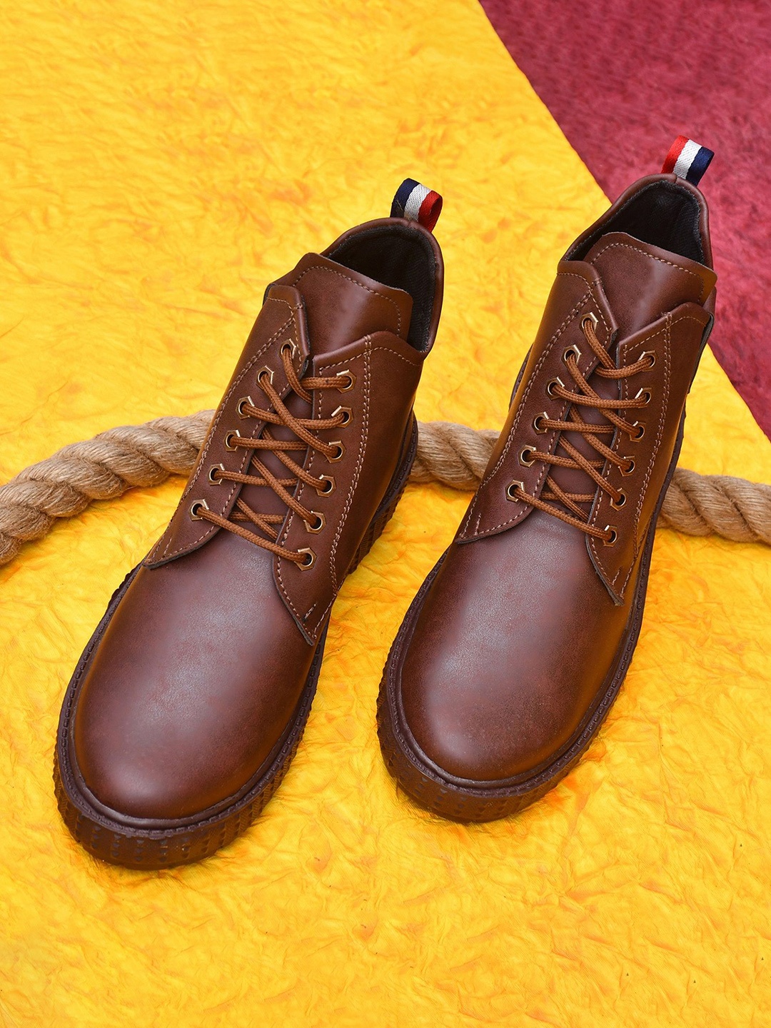 

Killer Men Casual Lace-Up Regular Boots, Brown