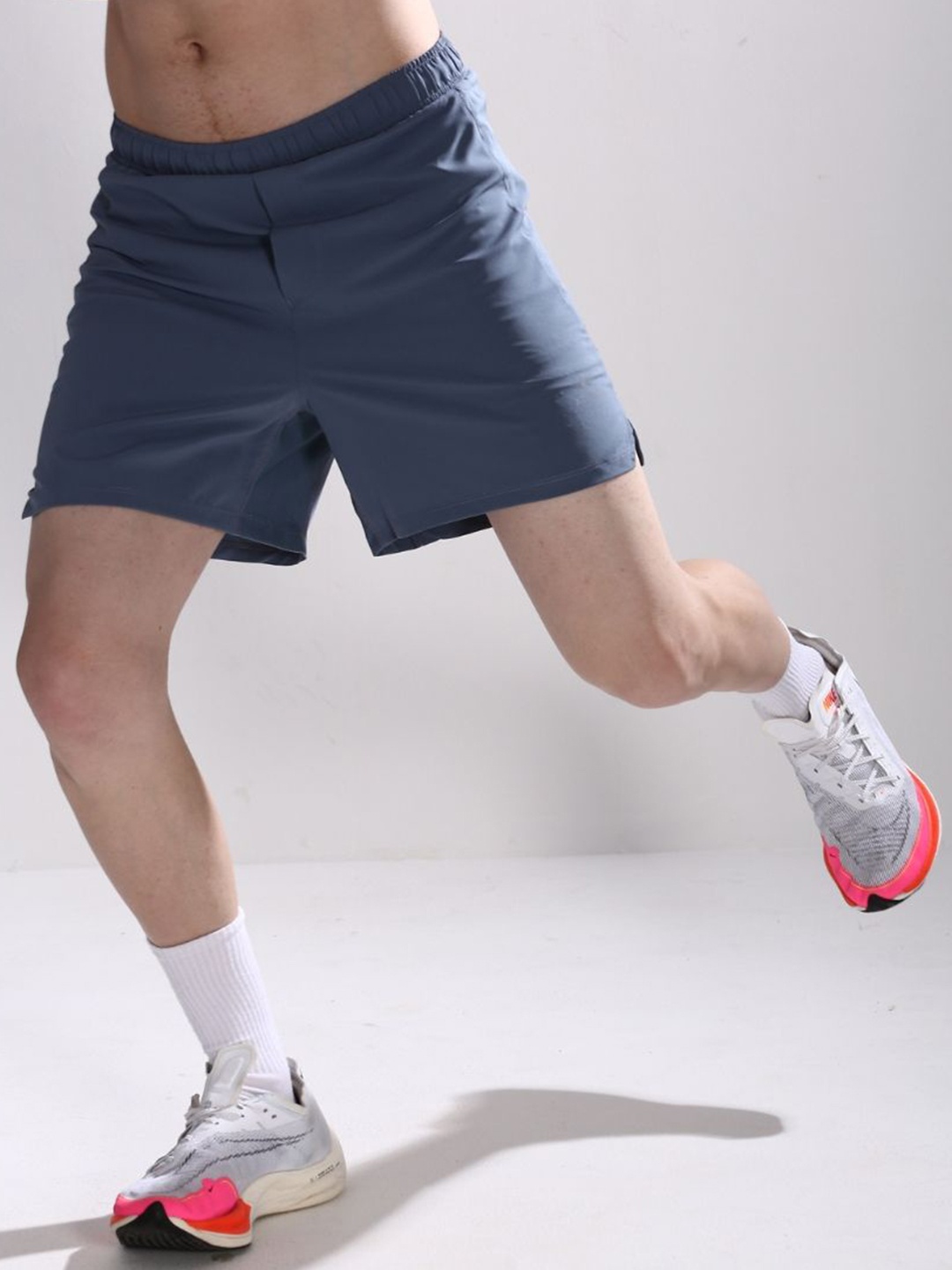 

AGUANTE Men Running Sports Shorts, Grey
