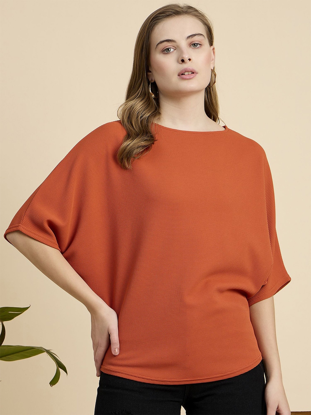 

Mast & Harbour Crop Top, Orange
