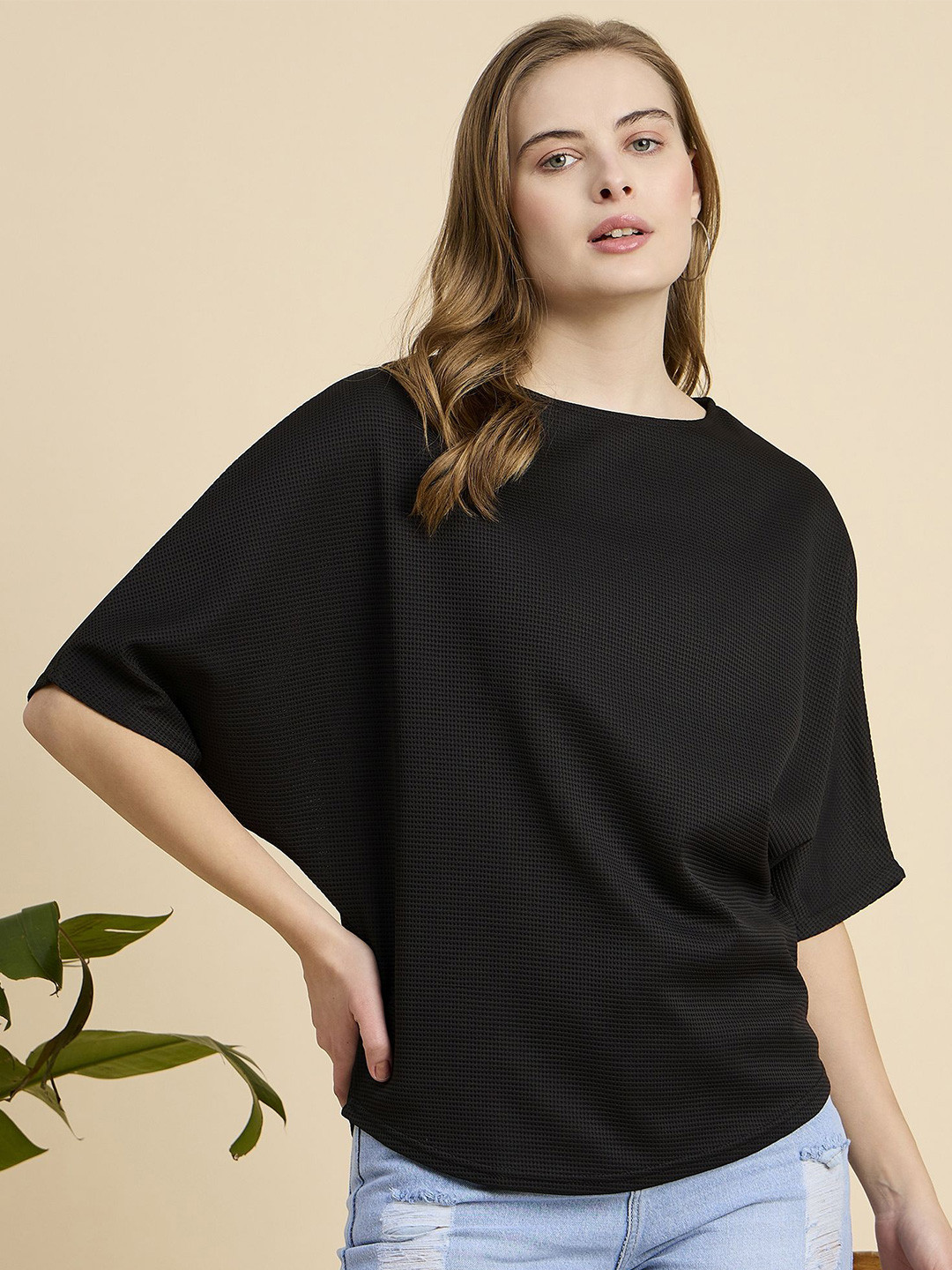 

Mast & Harbour Crop Top, Black
