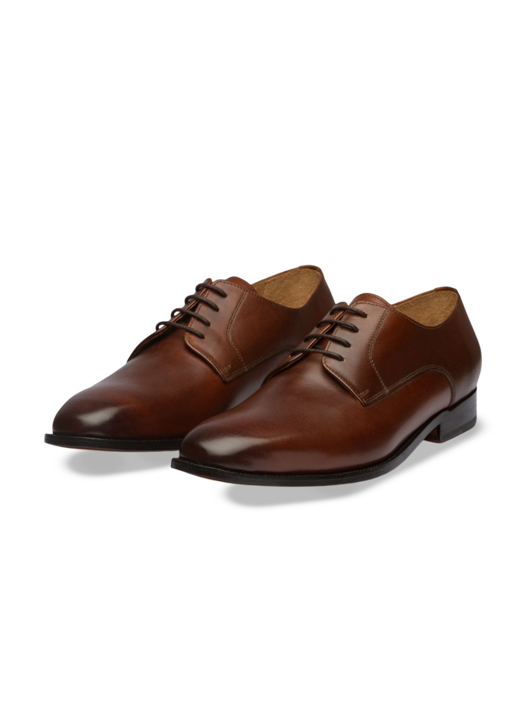 

3DM Lifestyle Men Formal Derby Shoes, Brown