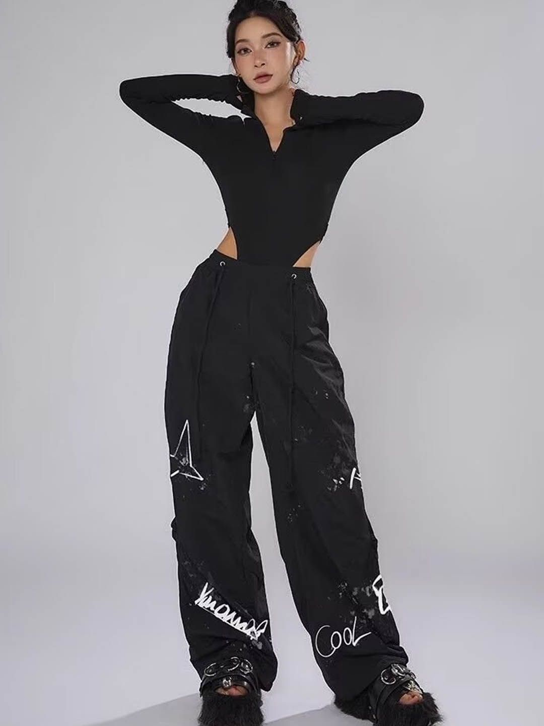 

StyleCast Women Trousers, Black