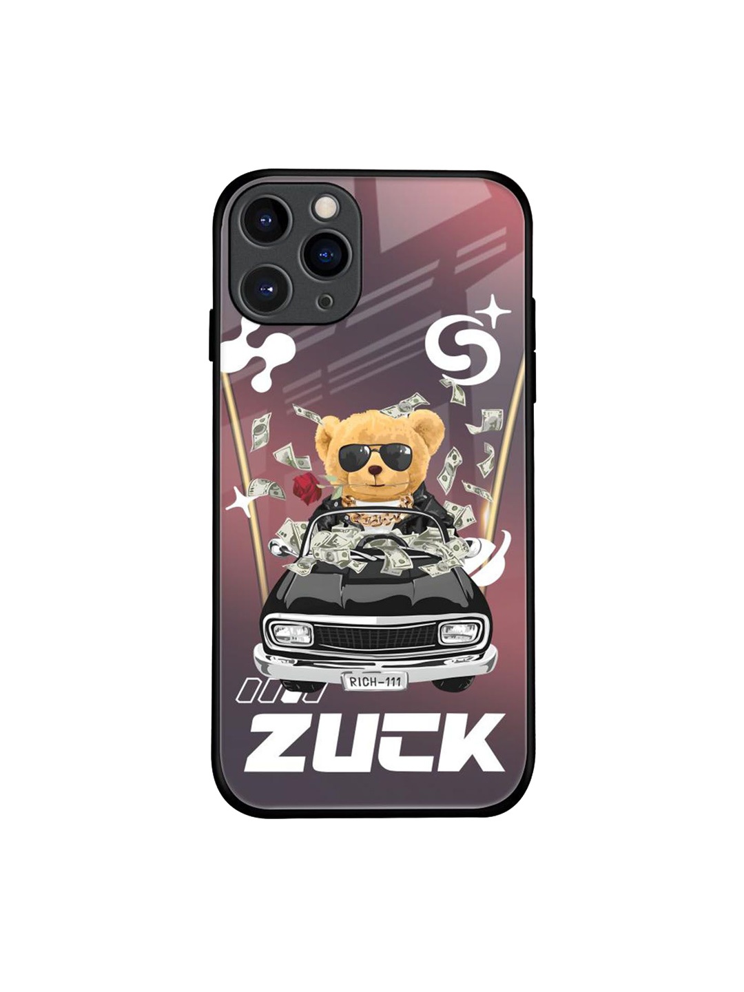

QRIOH Typography Printed iPhone 11 Pro Back Case Mobile Accessories, White