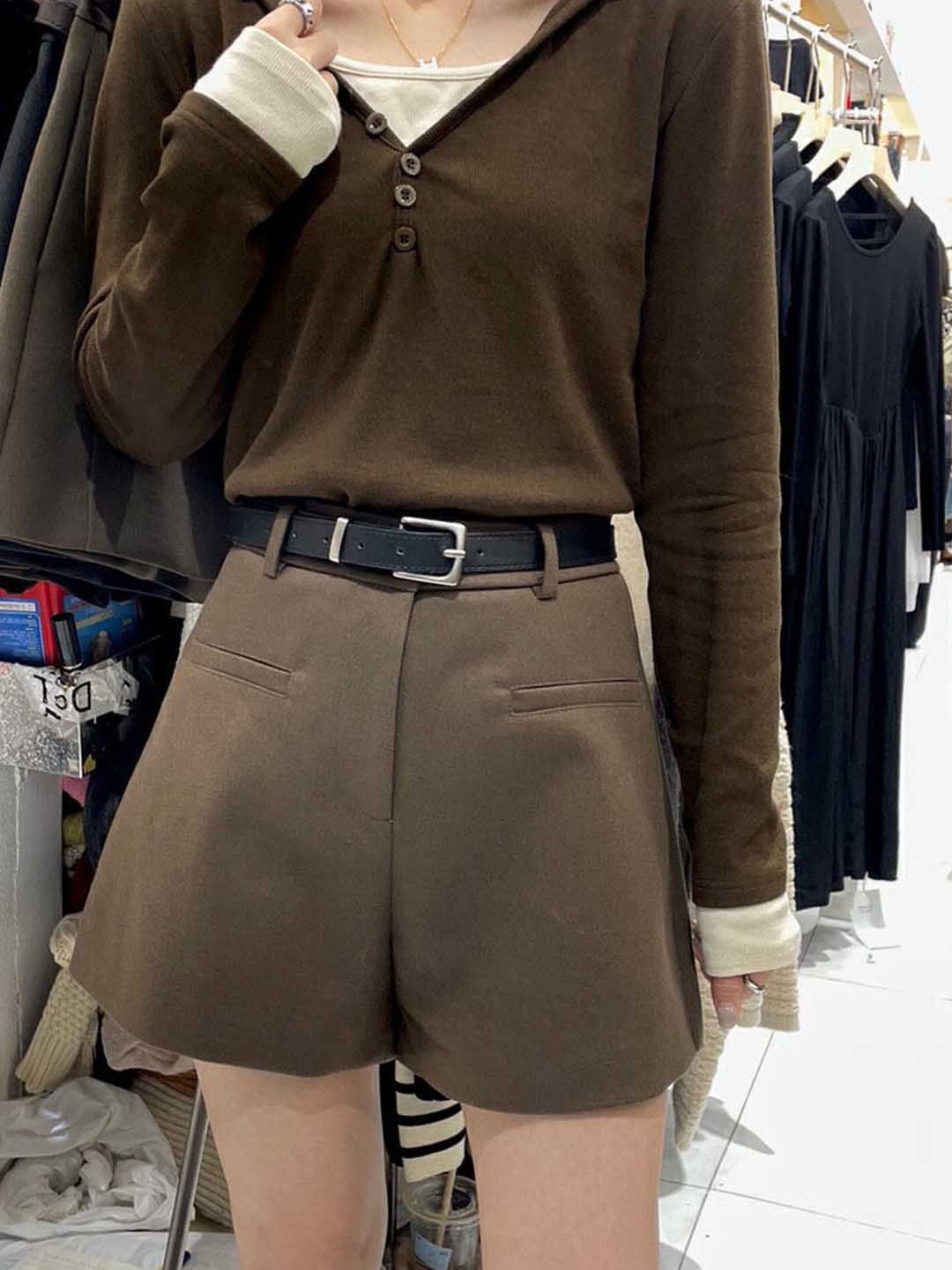 

StyleCast Women Shorts, Brown