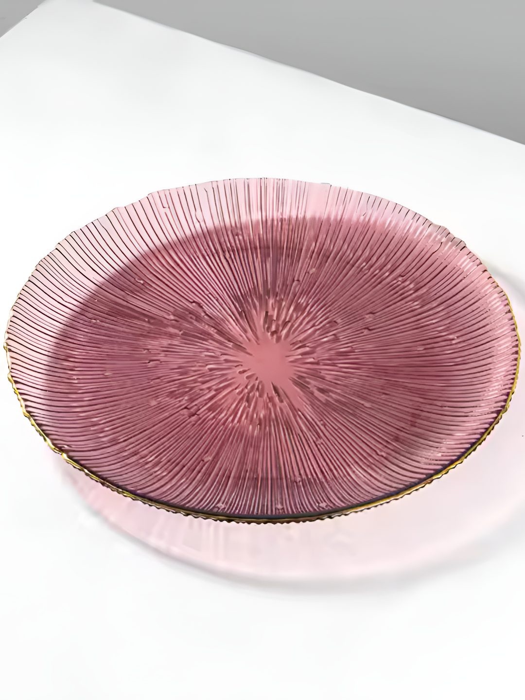

Shreedah Pink 2025 1 Pieces Ceramic Dishwasher Safe Plates