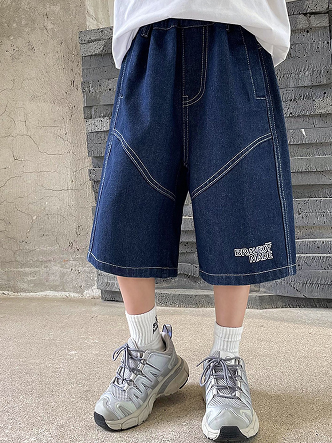 

LULU & SKY Boys Shorts, Blue