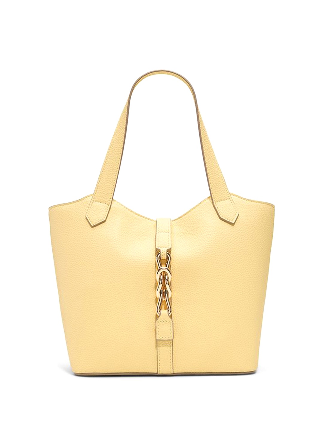 

ALDO Shopper Tote Bag with Tasselled, Yellow