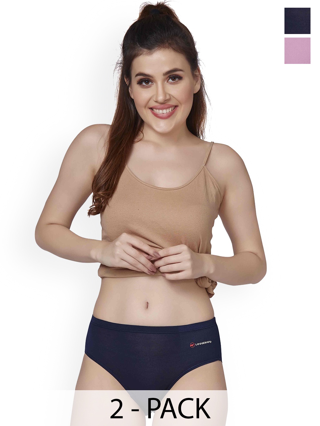 

LOGGERHEAD Pack Of 2 Assorted Seamless Hipster Briefs VANumber -Pack Of 3 Assorted Seamles