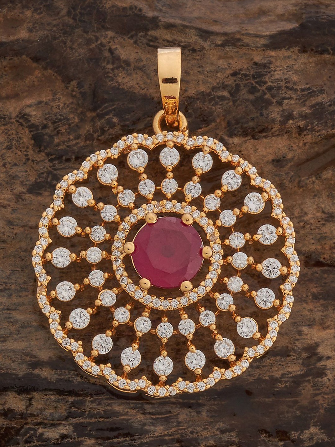 

Kushal's Fashion Jewellery Gold-Plated Contemporary Pendants