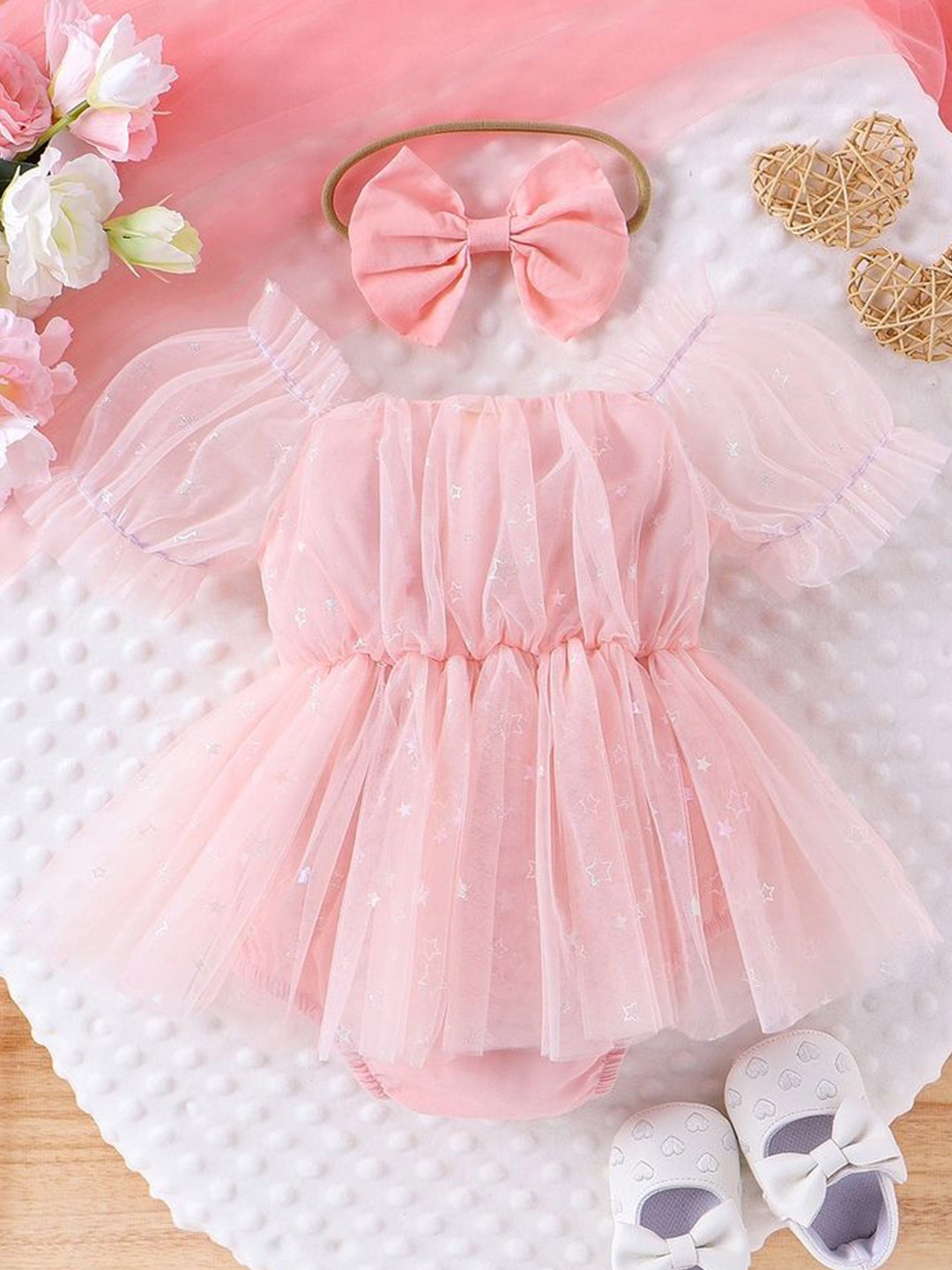 

LULU & SKY Floral Peplum Dress, Pink