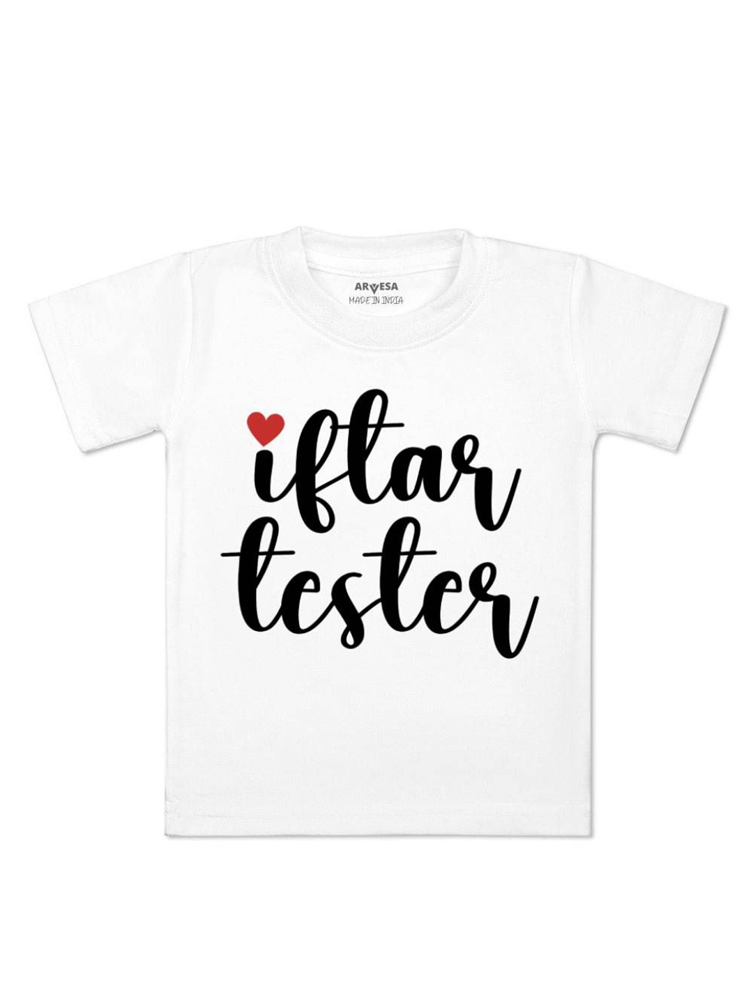 

Arvesa Iftar Tester Printed Regular Fit Tshirt, White