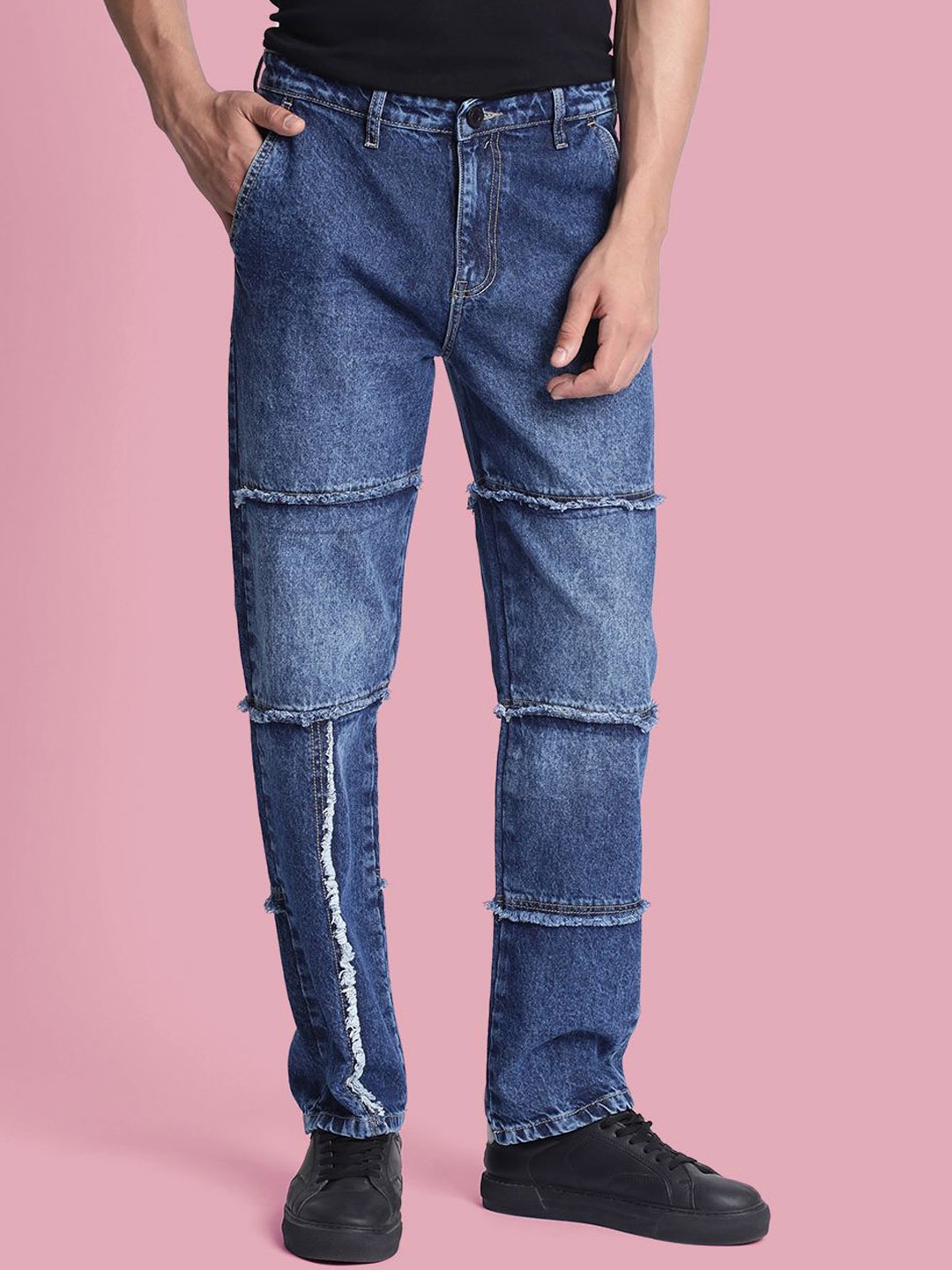 

Bene Kleed Men Relaxed Fit Light Fade Jeans, Blue