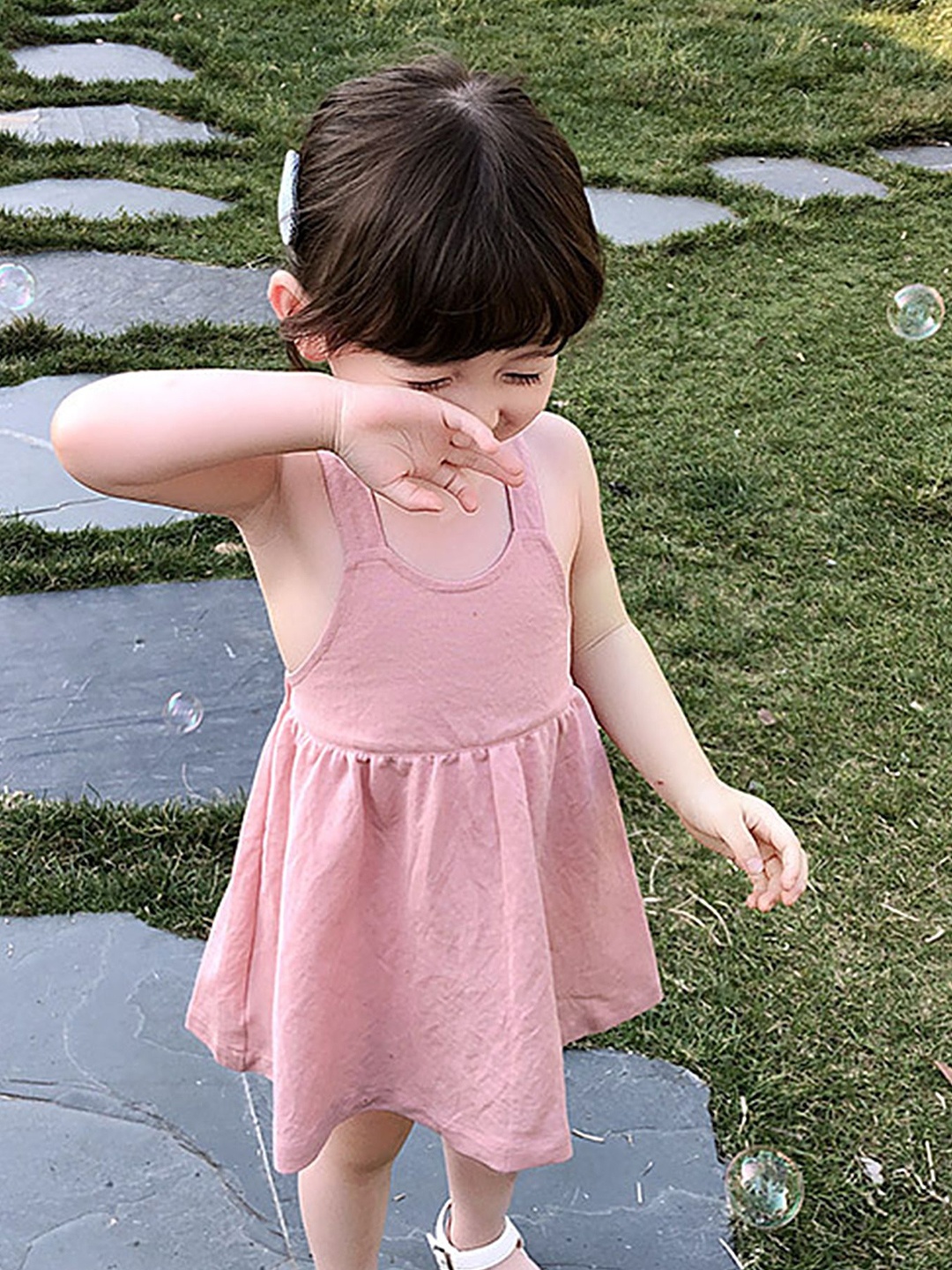 

LULU & SKY Fit & Flare Dress, Pink