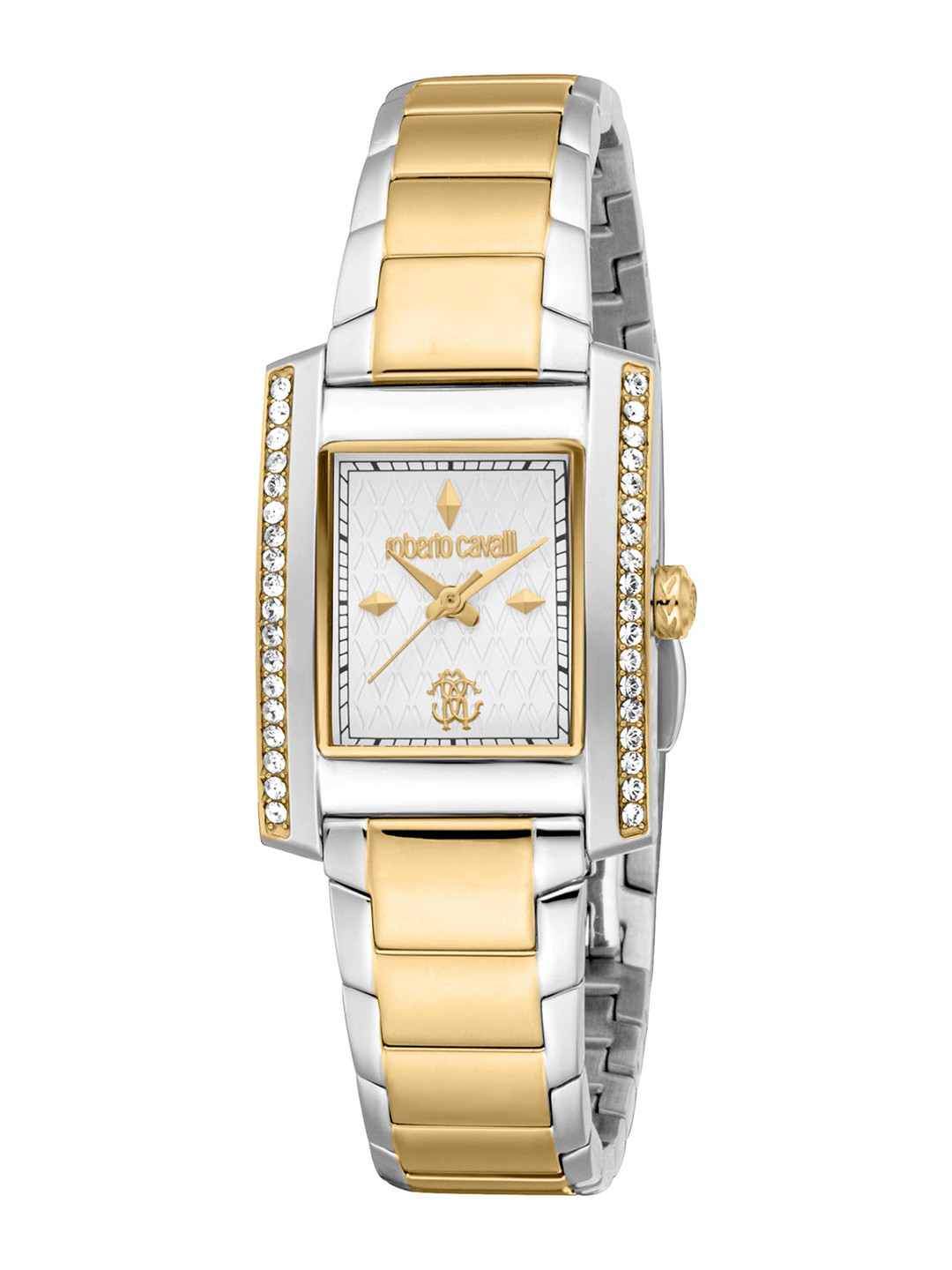

Roberto Cavalli Women Dial & Stainless Steel Bracelet Style Straps Analogue Automatic Watch RC5L120M0085, Multi