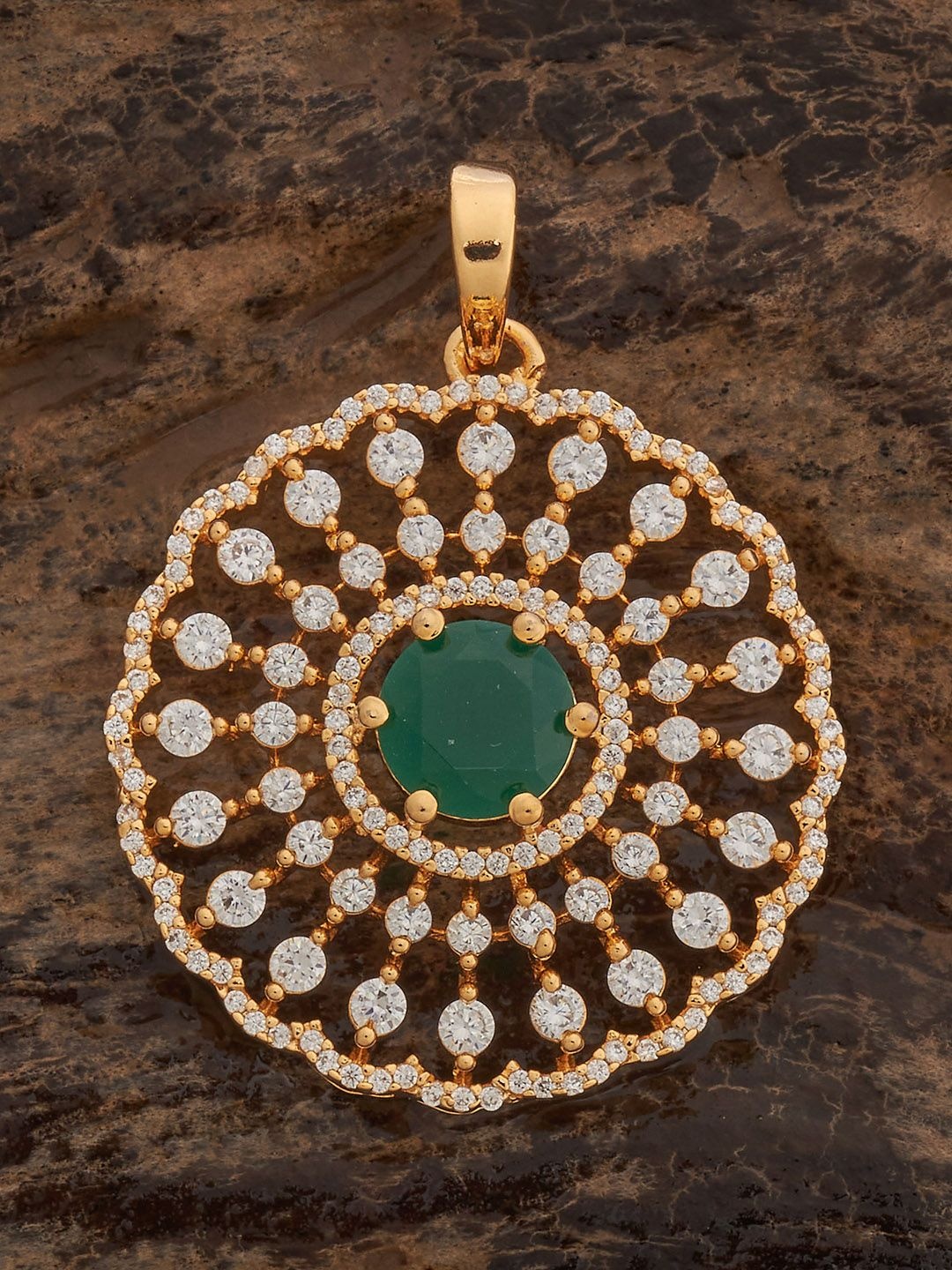 

Kushal's Fashion Jewellery Gold-Plated Contemporary Pendants