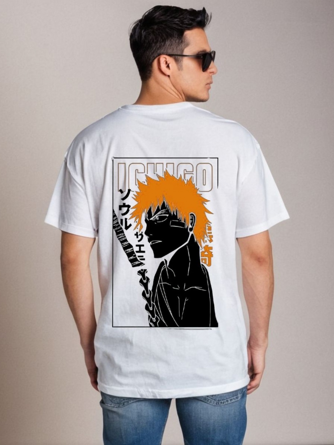 

Be Crazy Men Printed T-shirt, White