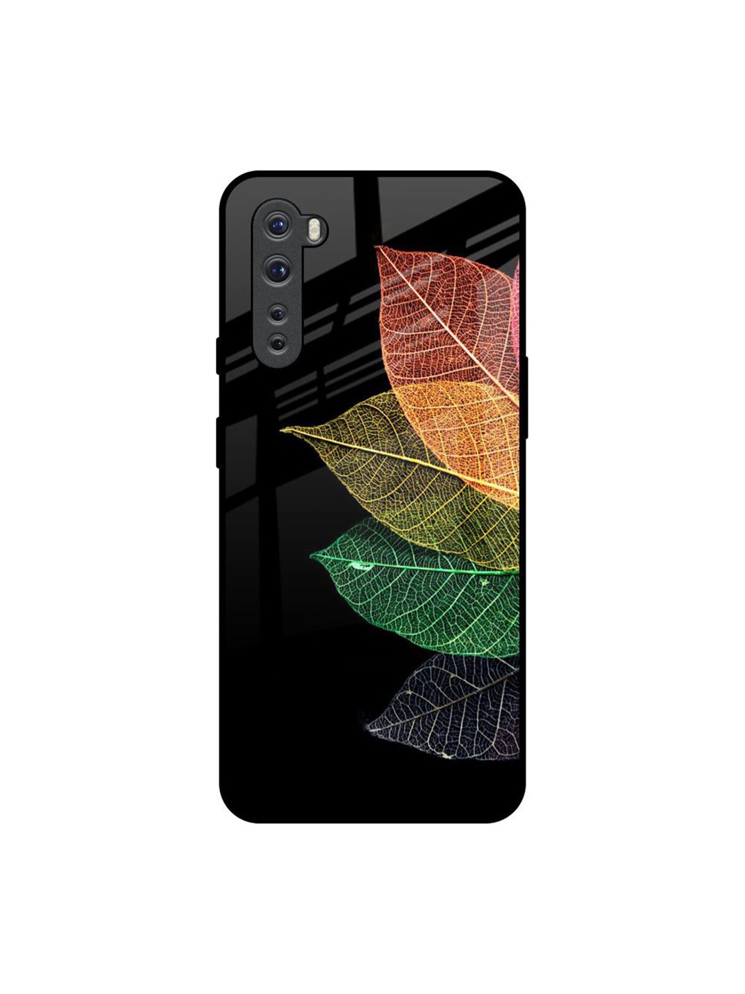 

QRIOH Quirky Printed OnePlus Nord Back Case Mobile Accessories, Black