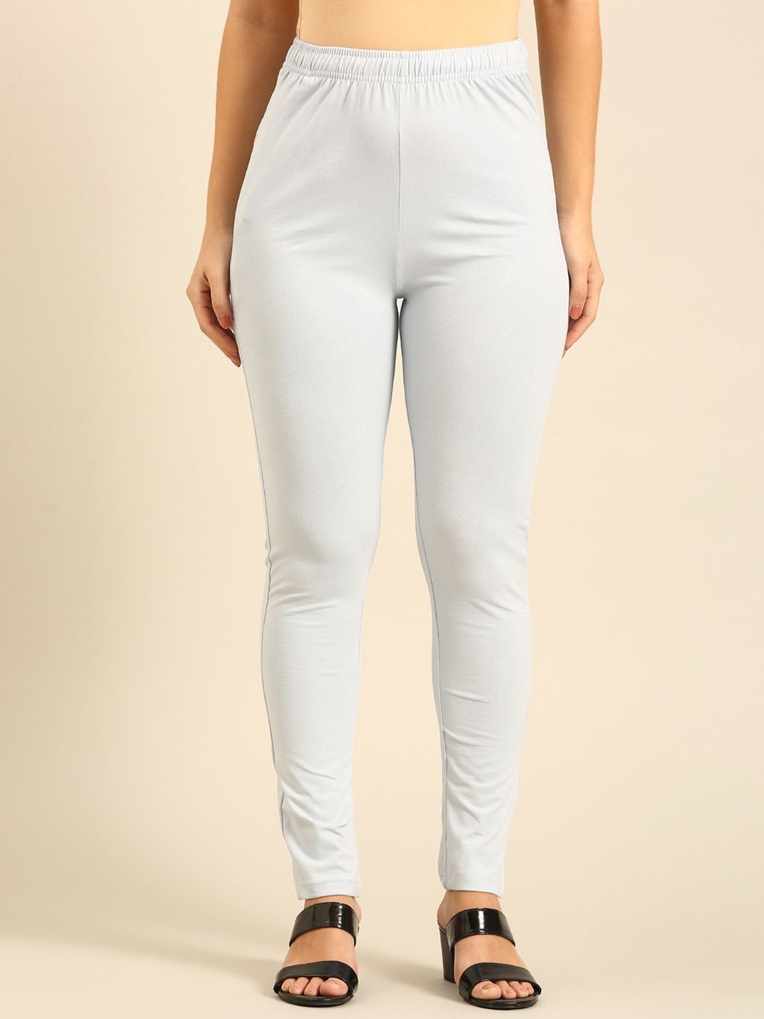 

De Moza Women Slim Fit Trousers, Blue