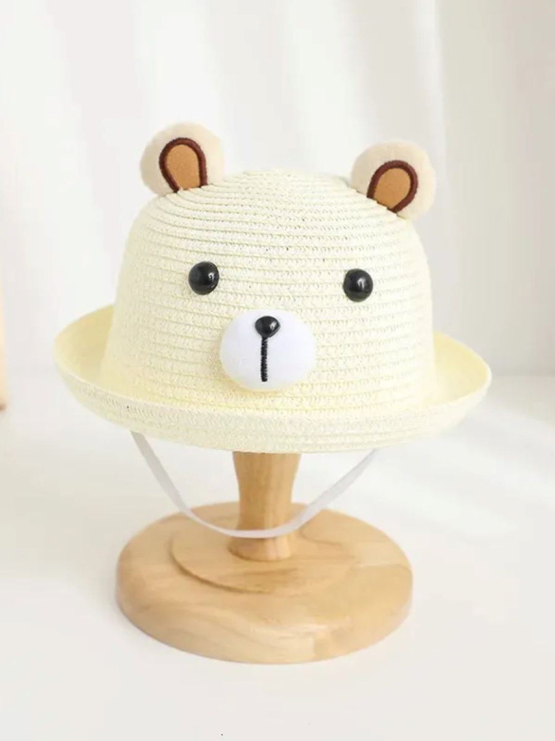 

Adorazone Boys White Self Design Fedora Hat