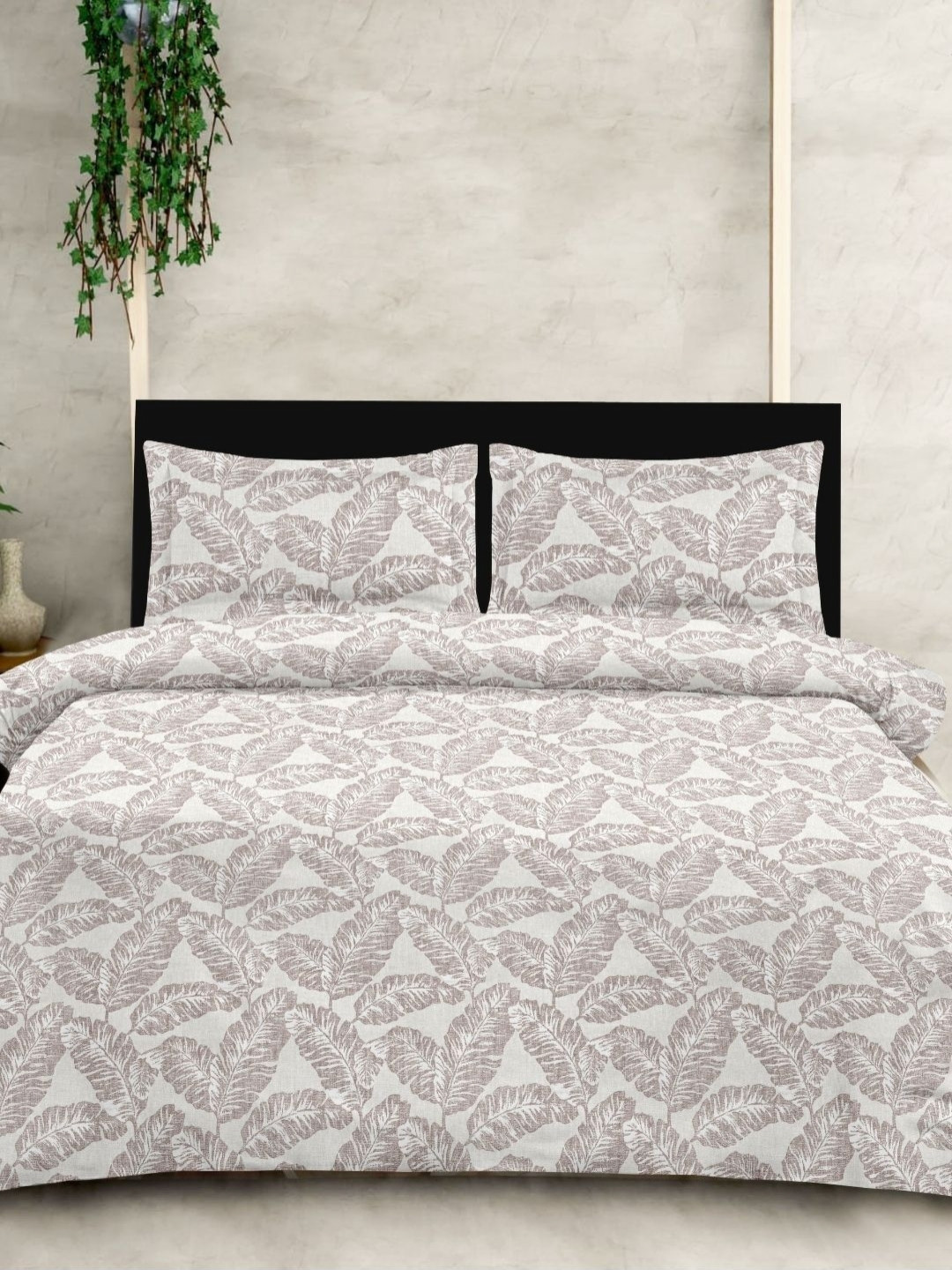 

Sleeping Owls-because your sleep matters White Pure Cotton King Bedsheet Set 2.74m x 2.74m