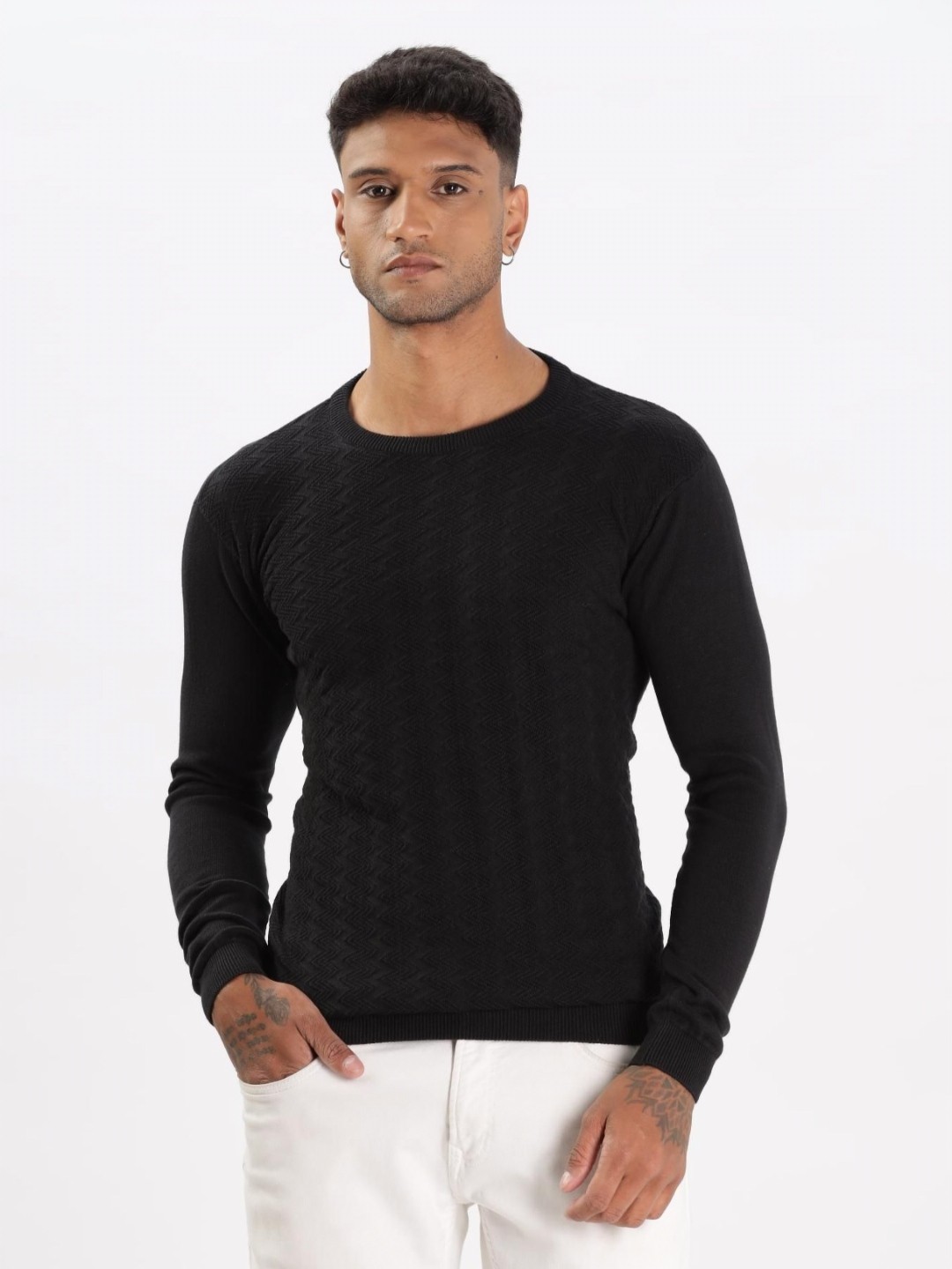 

COLOR HUNT Men T-shirt, Black