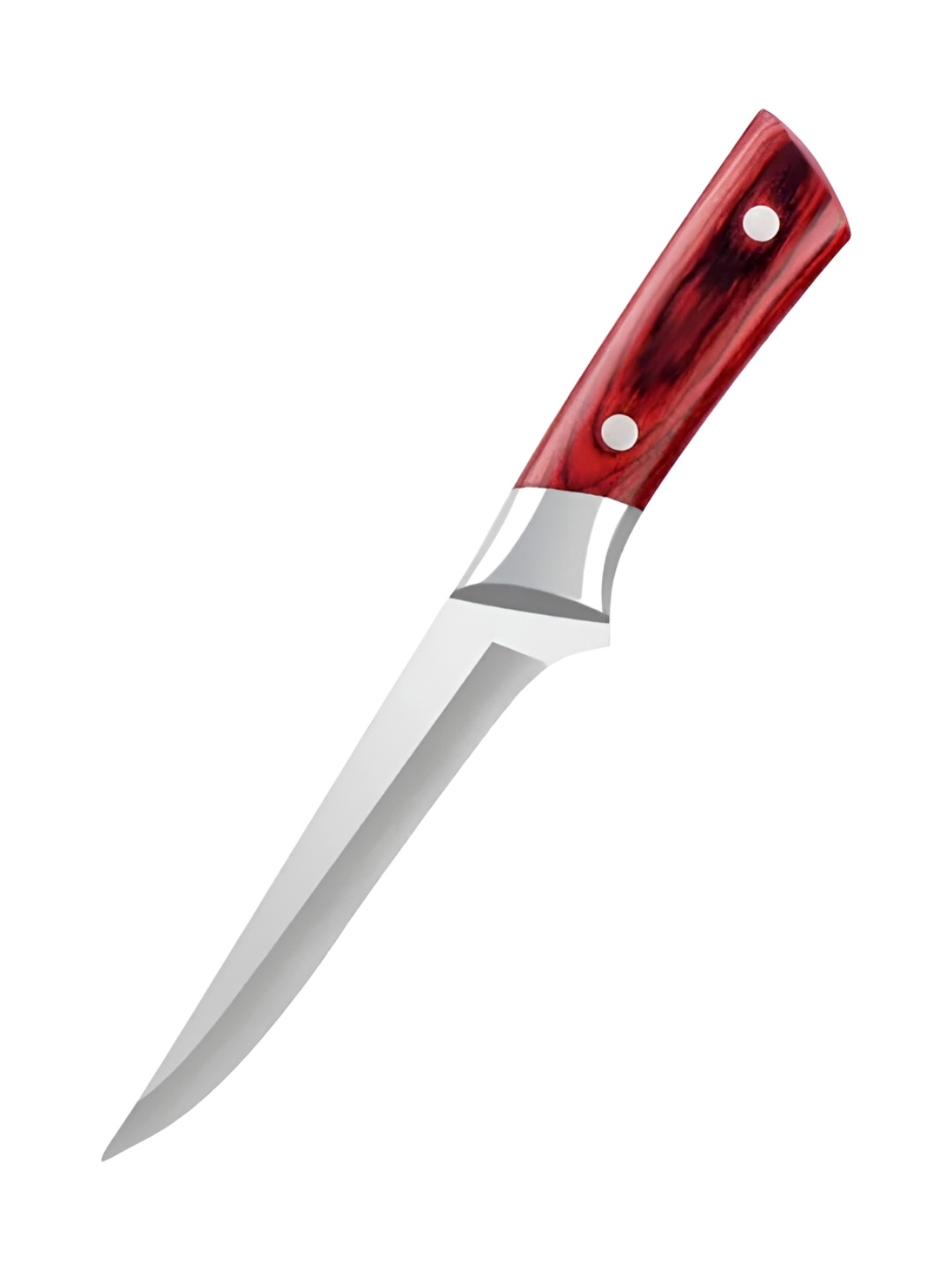 

MACHADO Red Stainless Steel Serbian Boning Knife
